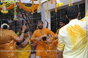 Vishal Goud Pellikoduku Ceremony