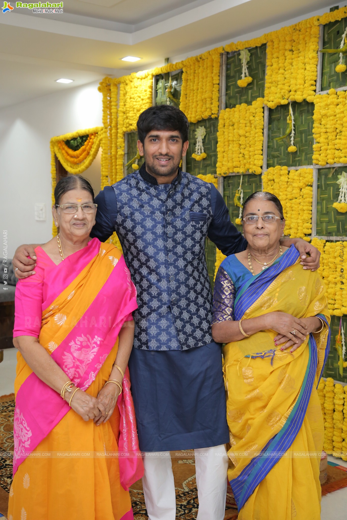 Vishal Goud's Pellikoduku Ceremony at Shamshabad