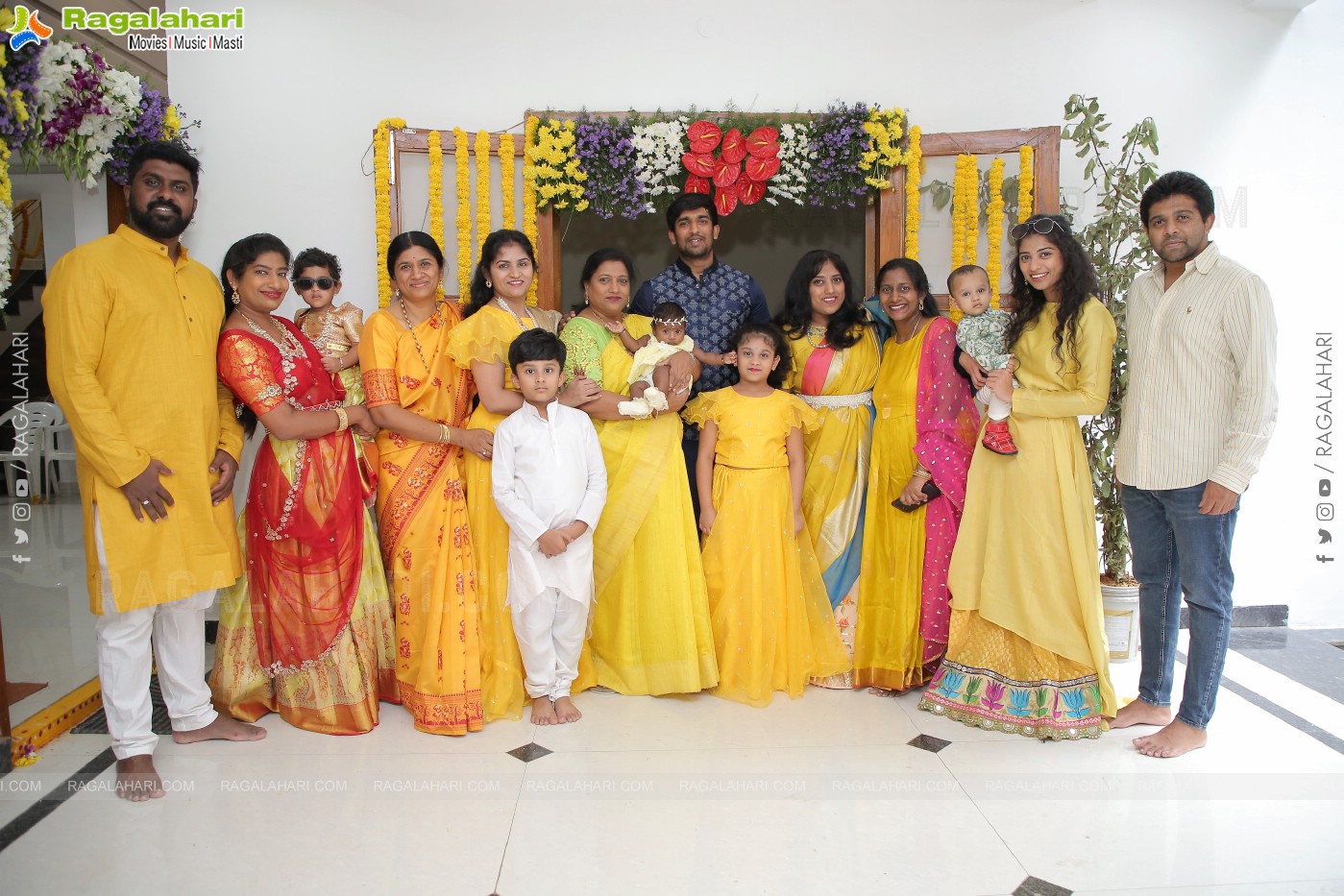 Vishal Goud's Pellikoduku Ceremony at Shamshabad