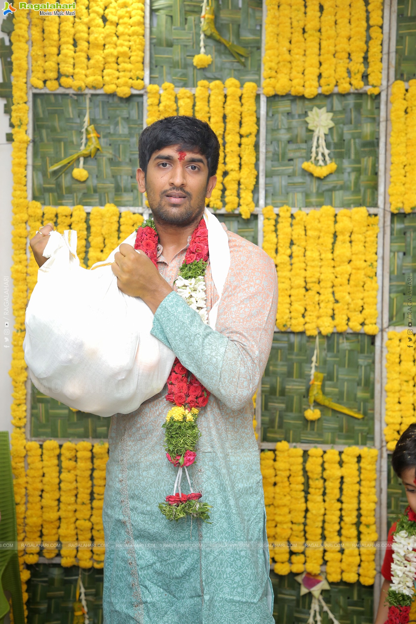 Vishal Goud's Pellikoduku Ceremony at Shamshabad