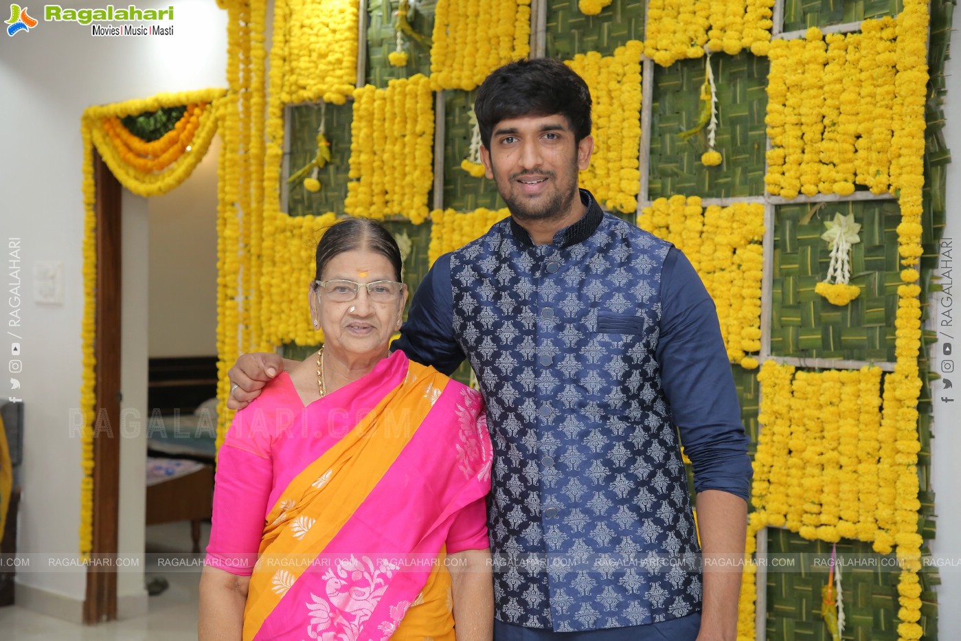 Vishal Goud's Pellikoduku Ceremony at Shamshabad