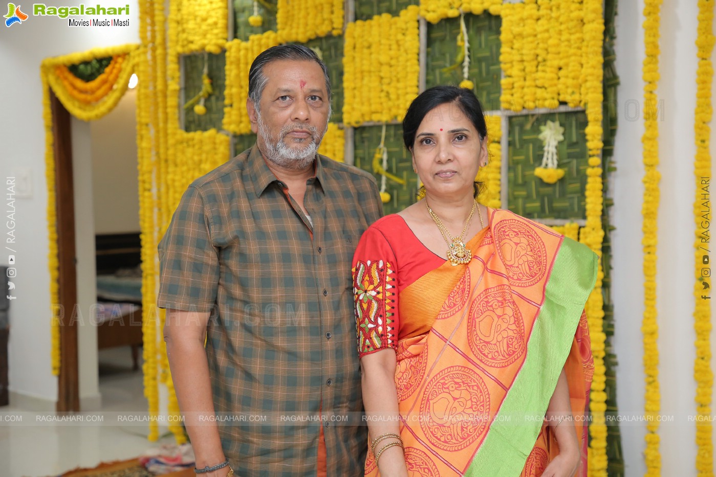 Vishal Goud's Pellikoduku Ceremony at Shamshabad