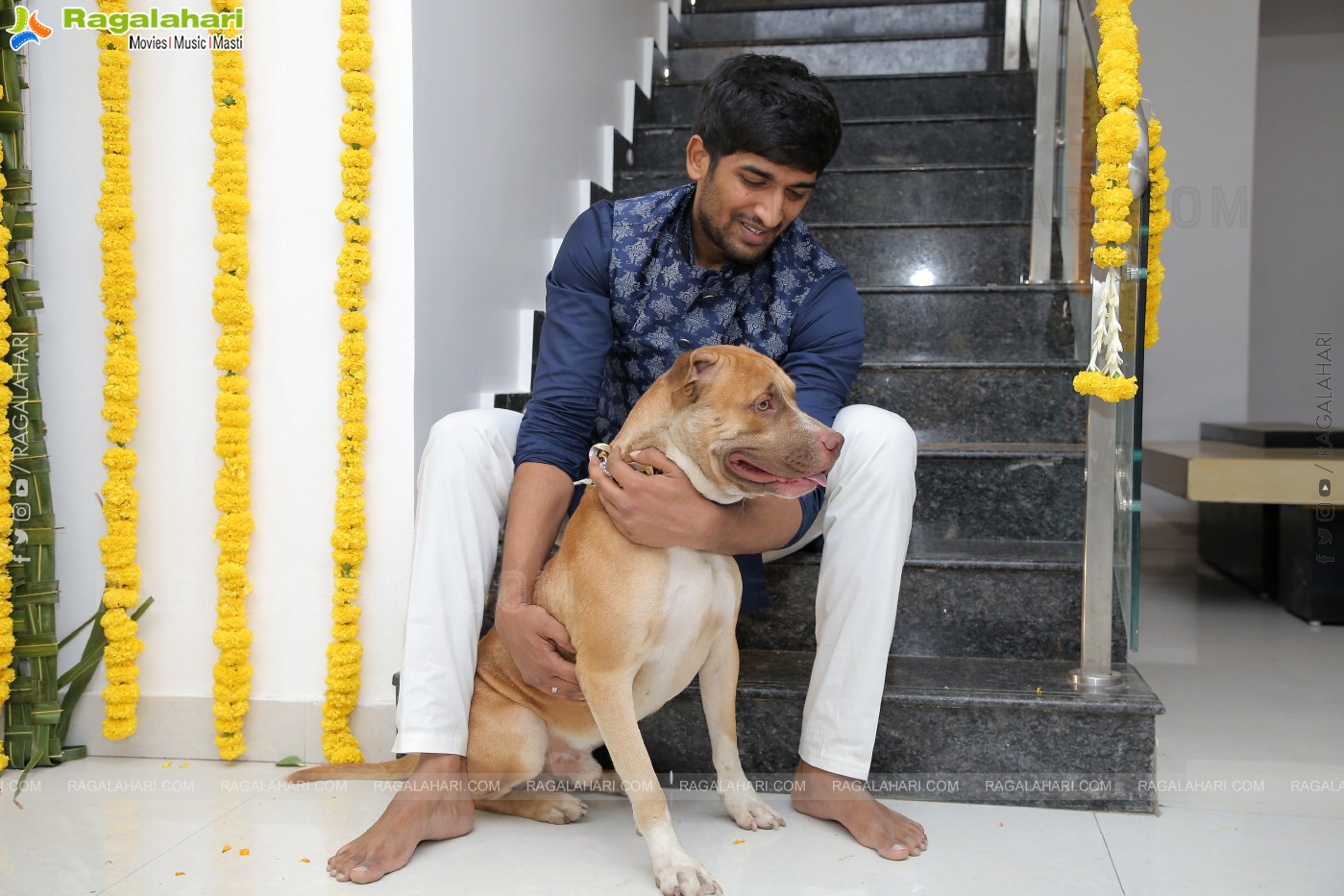 Vishal Goud's Pellikoduku Ceremony at Shamshabad