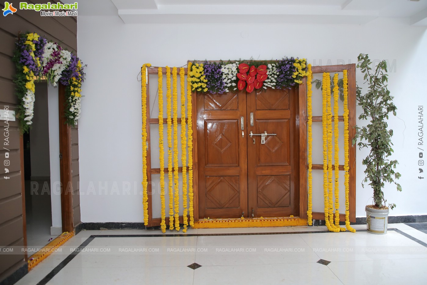 Vishal Goud's Pellikoduku Ceremony at Shamshabad