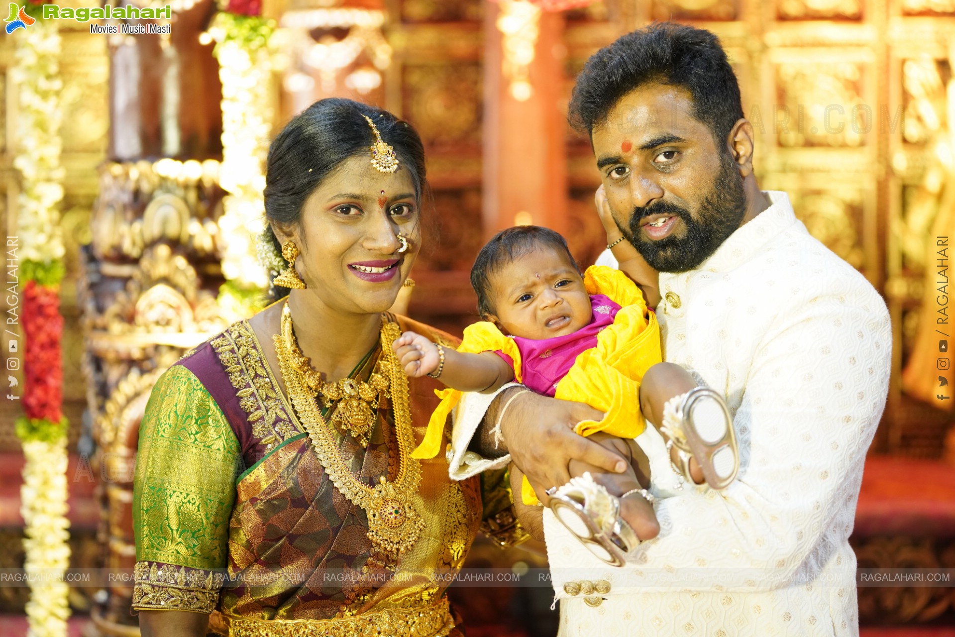 Parepally Madhu Goud's Son Vishal Goud & Shivangi Grand Wedding Ceremony