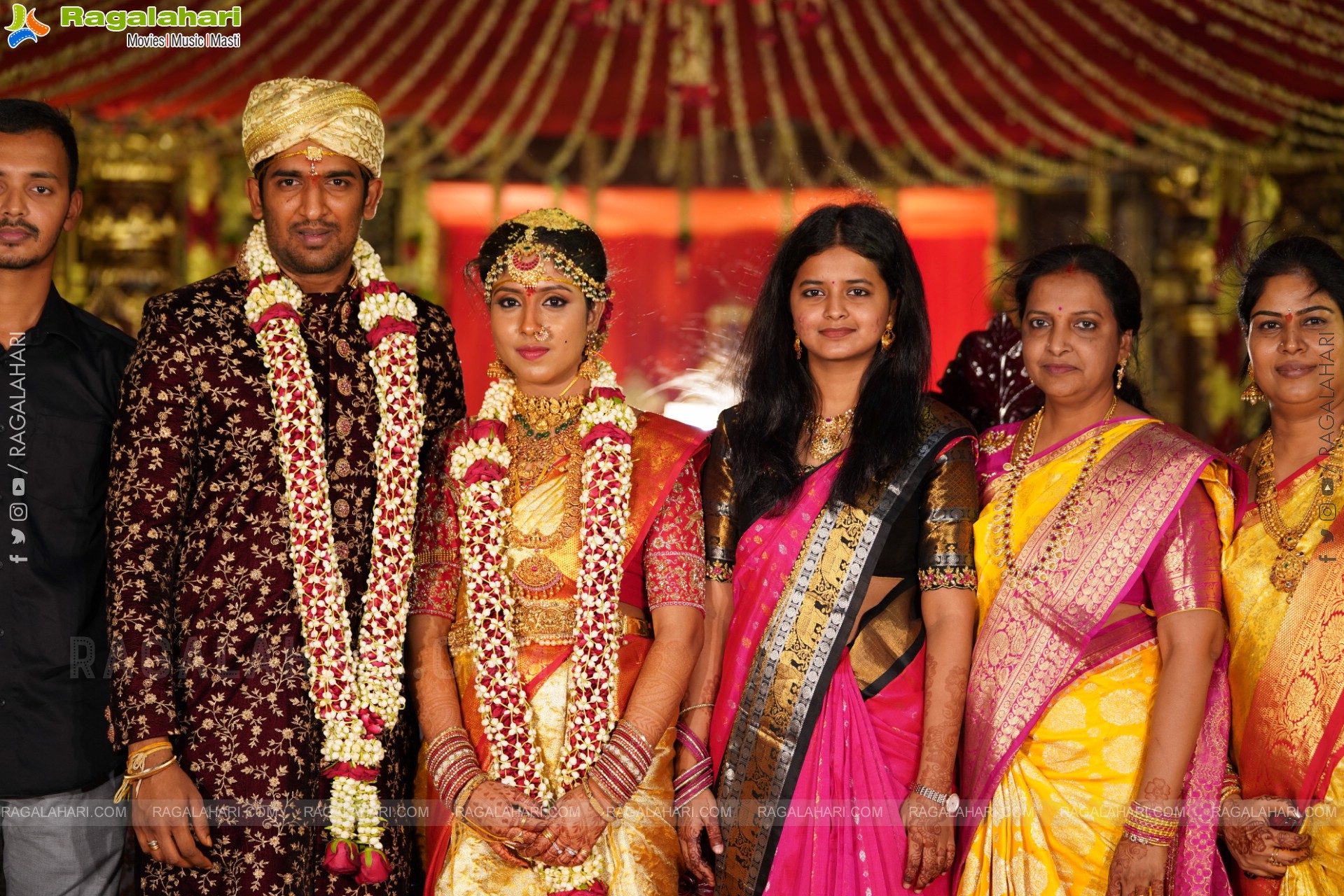 Parepally Madhu Goud's Son Vishal Goud & Shivangi Grand Wedding Ceremony