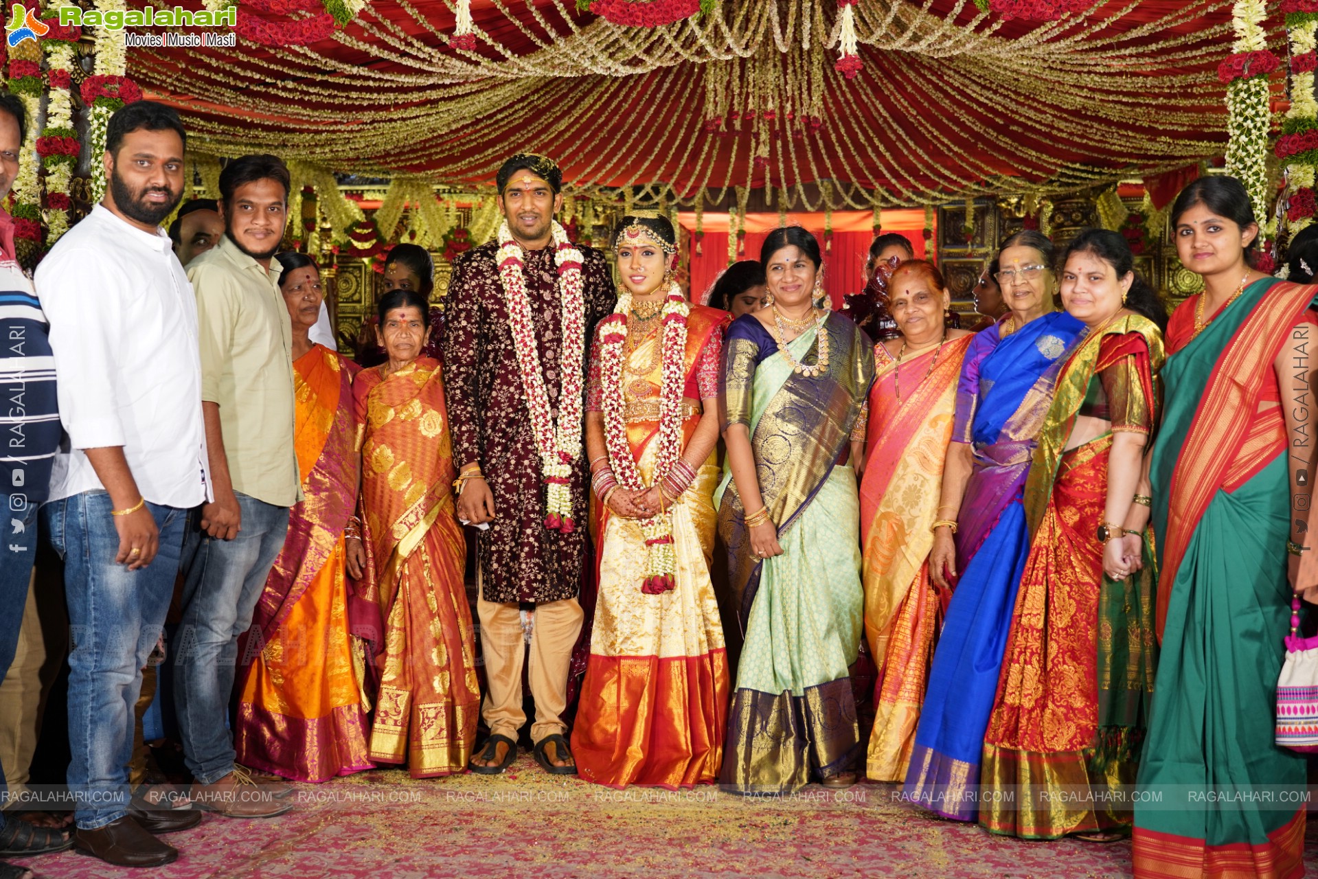 Parepally Madhu Goud's Son Vishal Goud & Shivangi Grand Wedding Ceremony