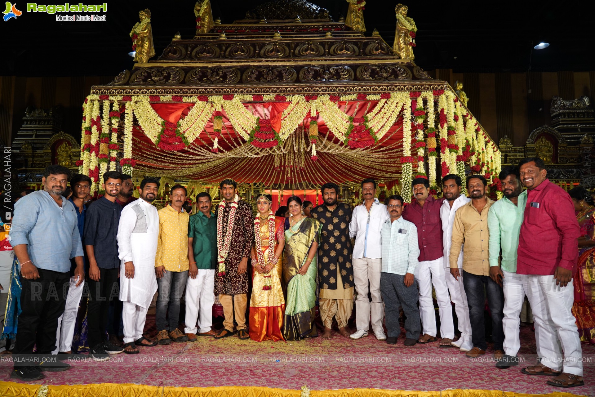 Parepally Madhu Goud's Son Vishal Goud & Shivangi Grand Wedding Ceremony