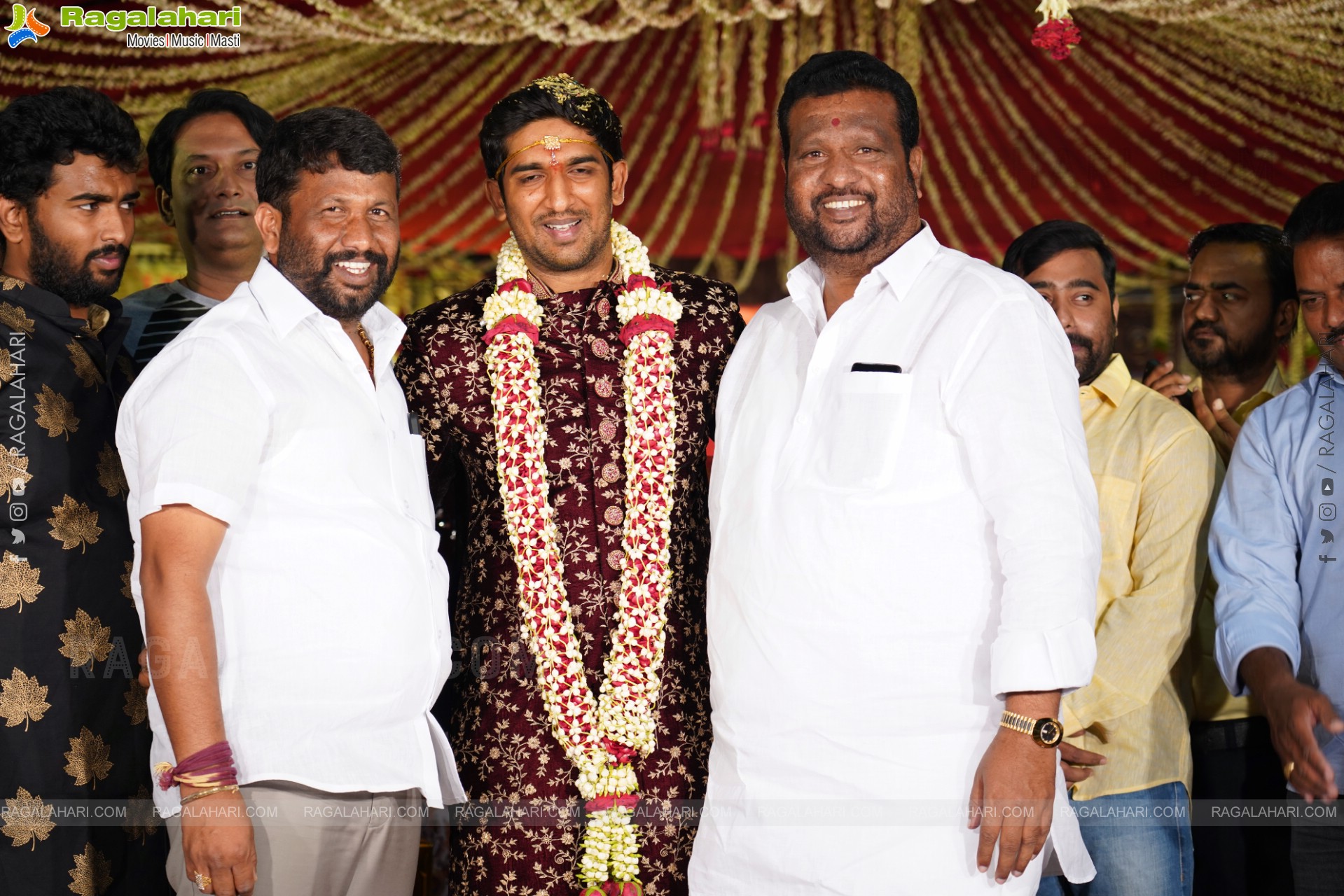 Parepally Madhu Goud's Son Vishal Goud & Shivangi Grand Wedding Ceremony