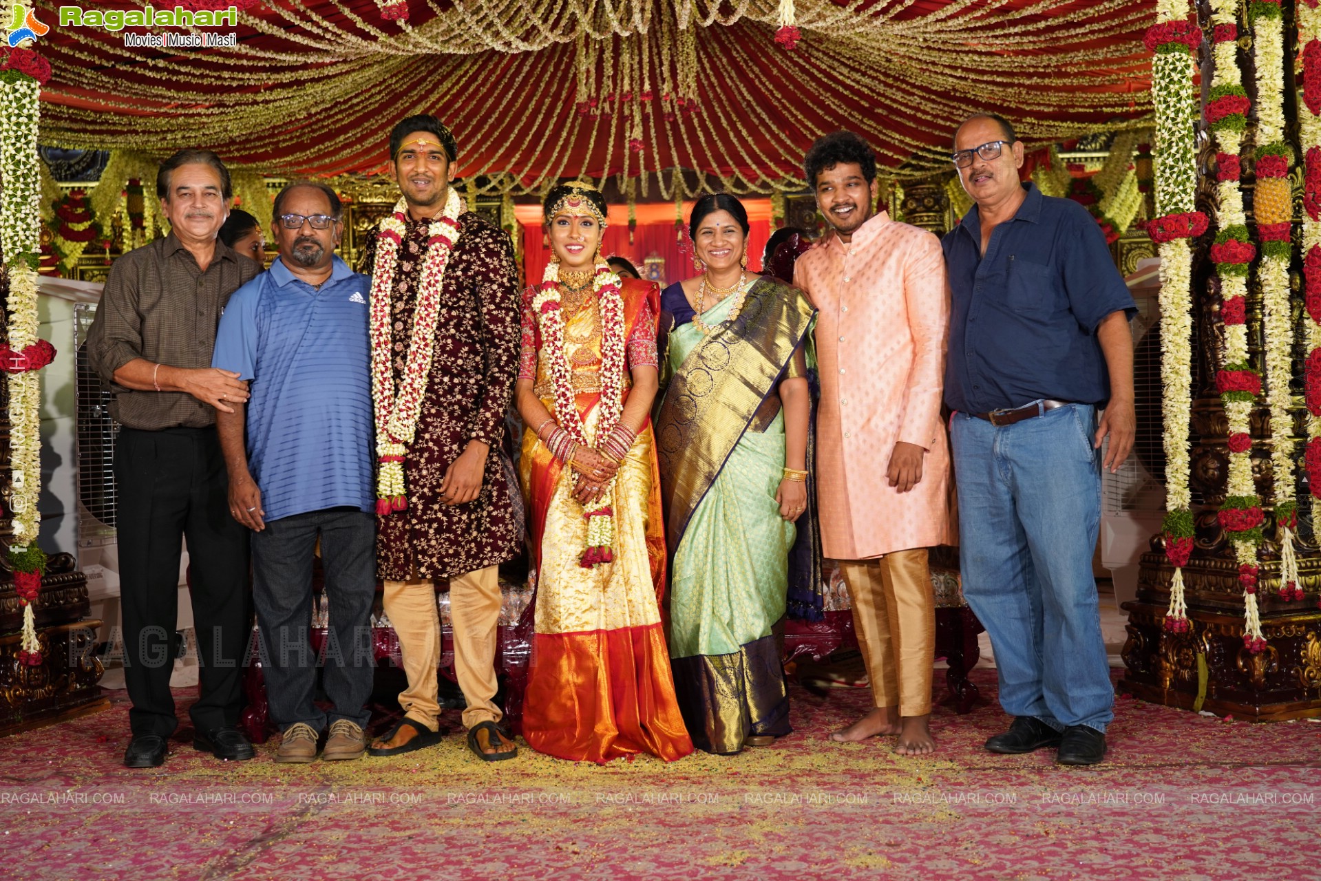 Parepally Madhu Goud's Son Vishal Goud & Shivangi Grand Wedding Ceremony