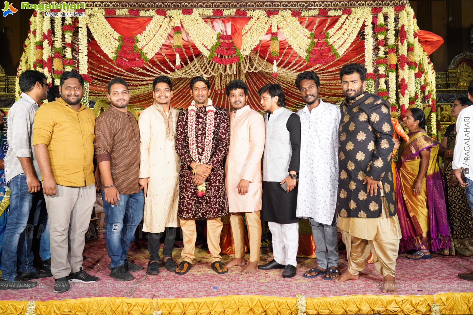 Parepally Madhu Goud's Son Vishal Goud & Shivangi Grand Wedding Ceremony