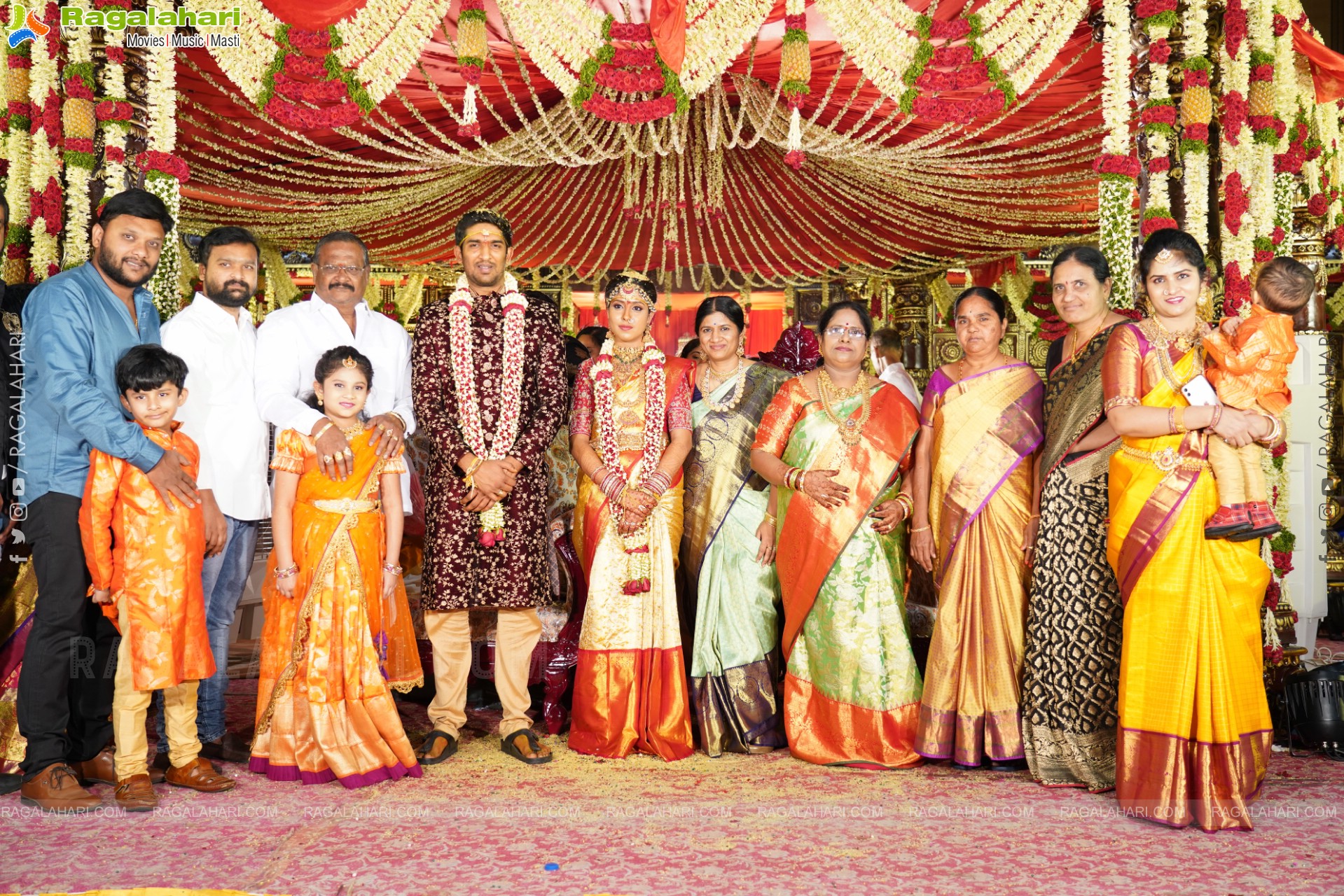 Parepally Madhu Goud's Son Vishal Goud & Shivangi Grand Wedding Ceremony