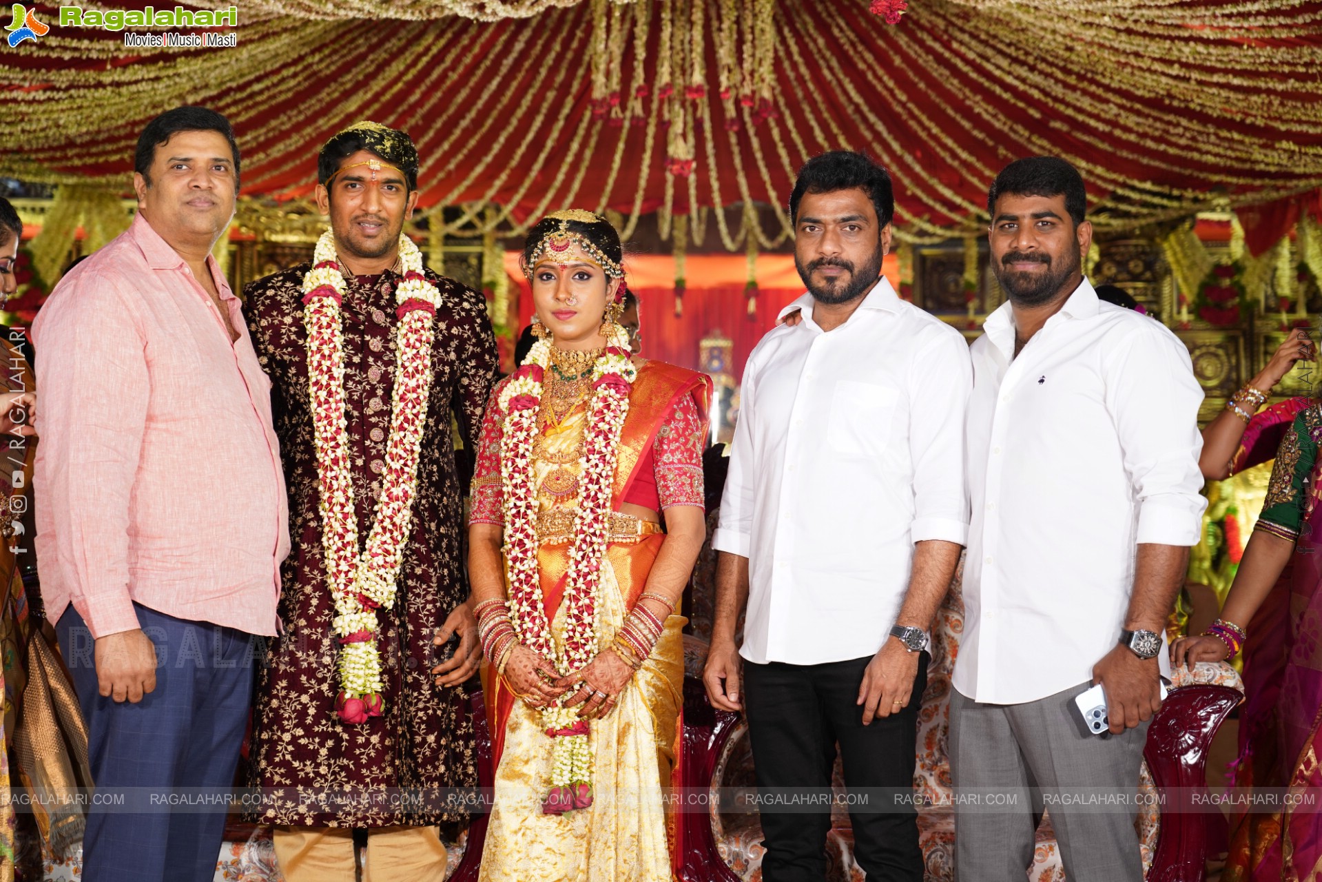 Parepally Madhu Goud's Son Vishal Goud & Shivangi Grand Wedding Ceremony