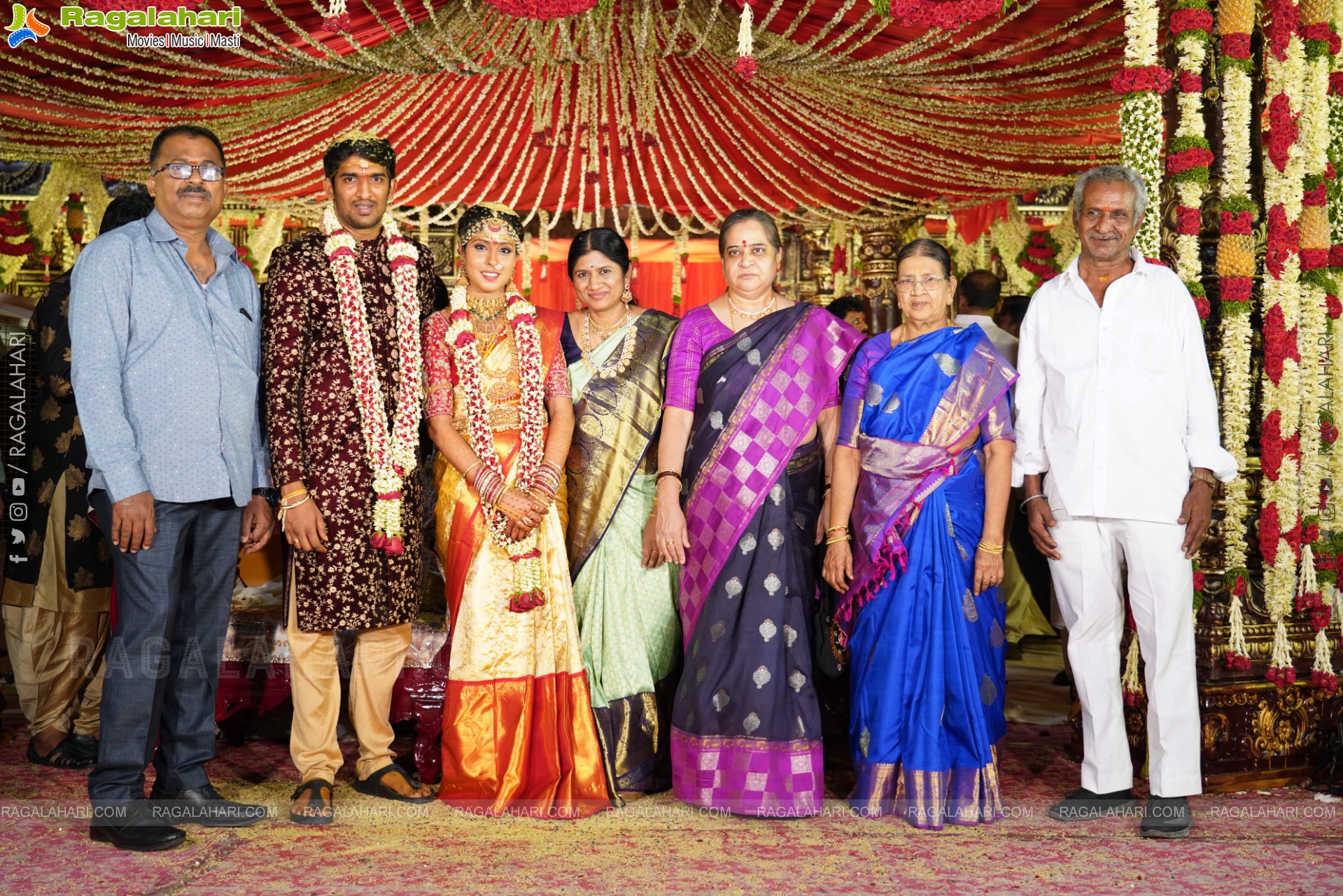 Parepally Madhu Goud's Son Vishal Goud & Shivangi Grand Wedding Ceremony