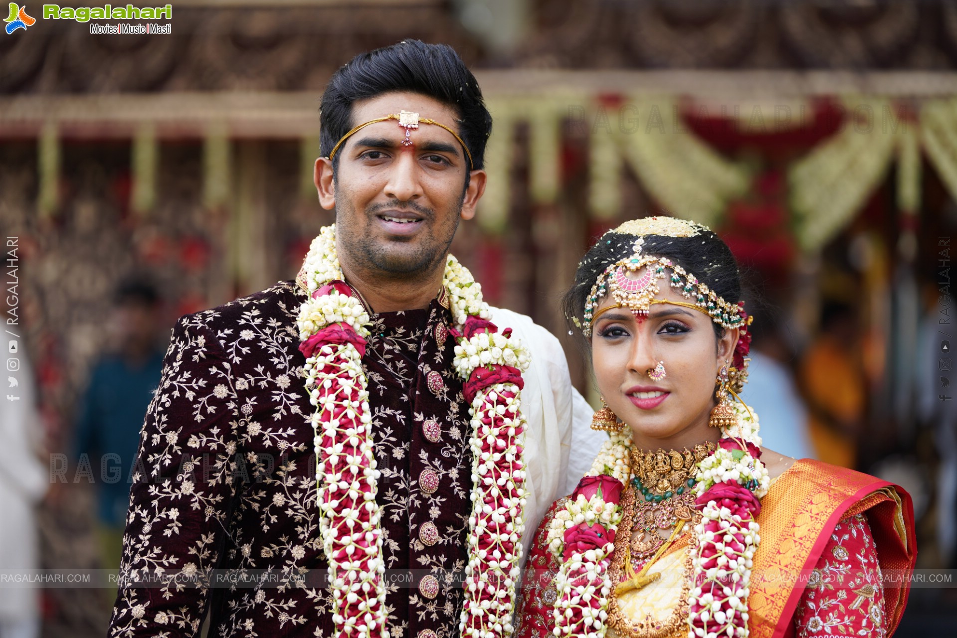 Parepally Madhu Goud's Son Vishal Goud & Shivangi Grand Wedding Ceremony