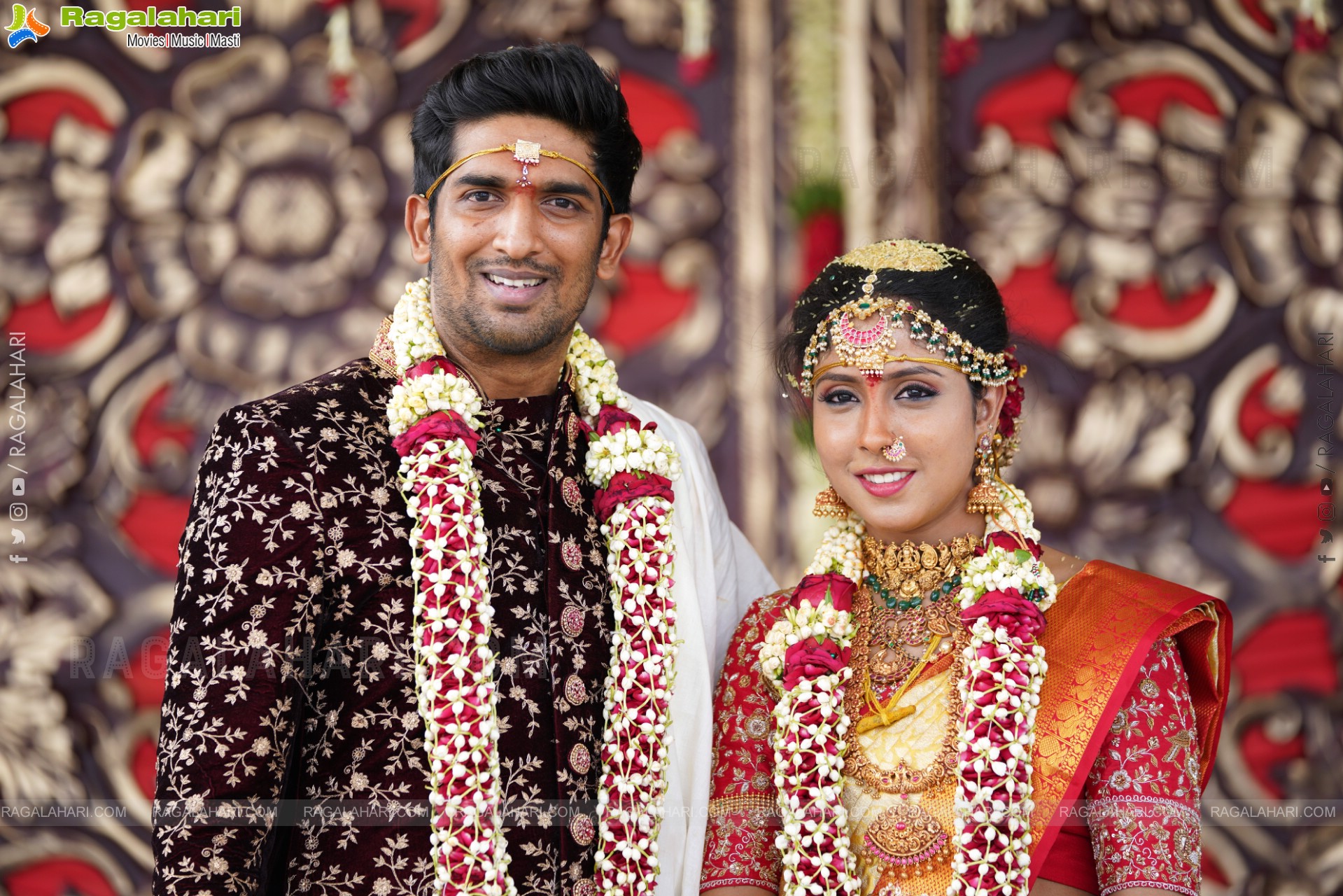 Parepally Madhu Goud's Son Vishal Goud & Shivangi Grand Wedding Ceremony