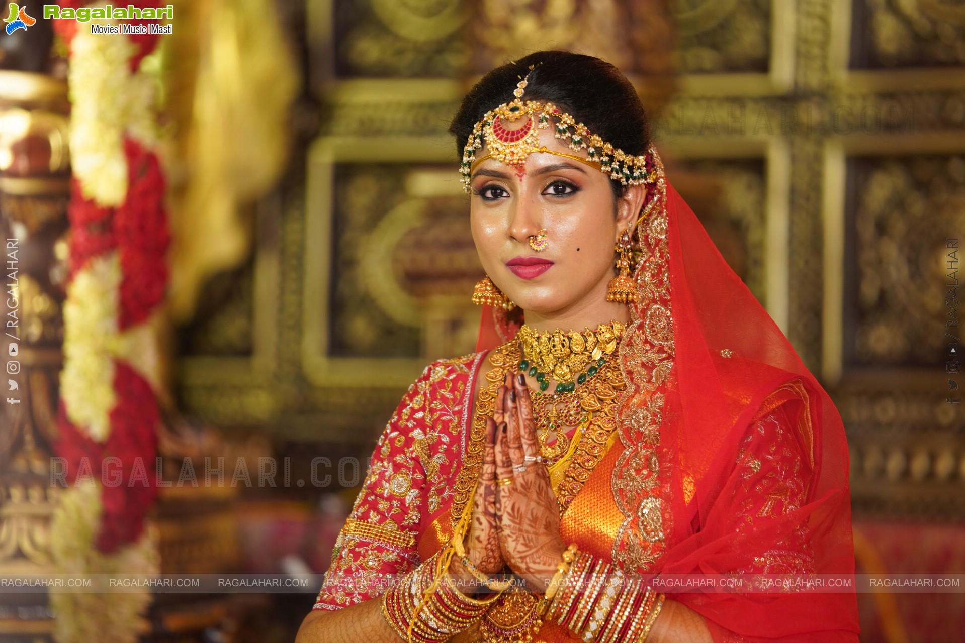 Parepally Madhu Goud's Son Vishal Goud & Shivangi Grand Wedding Ceremony