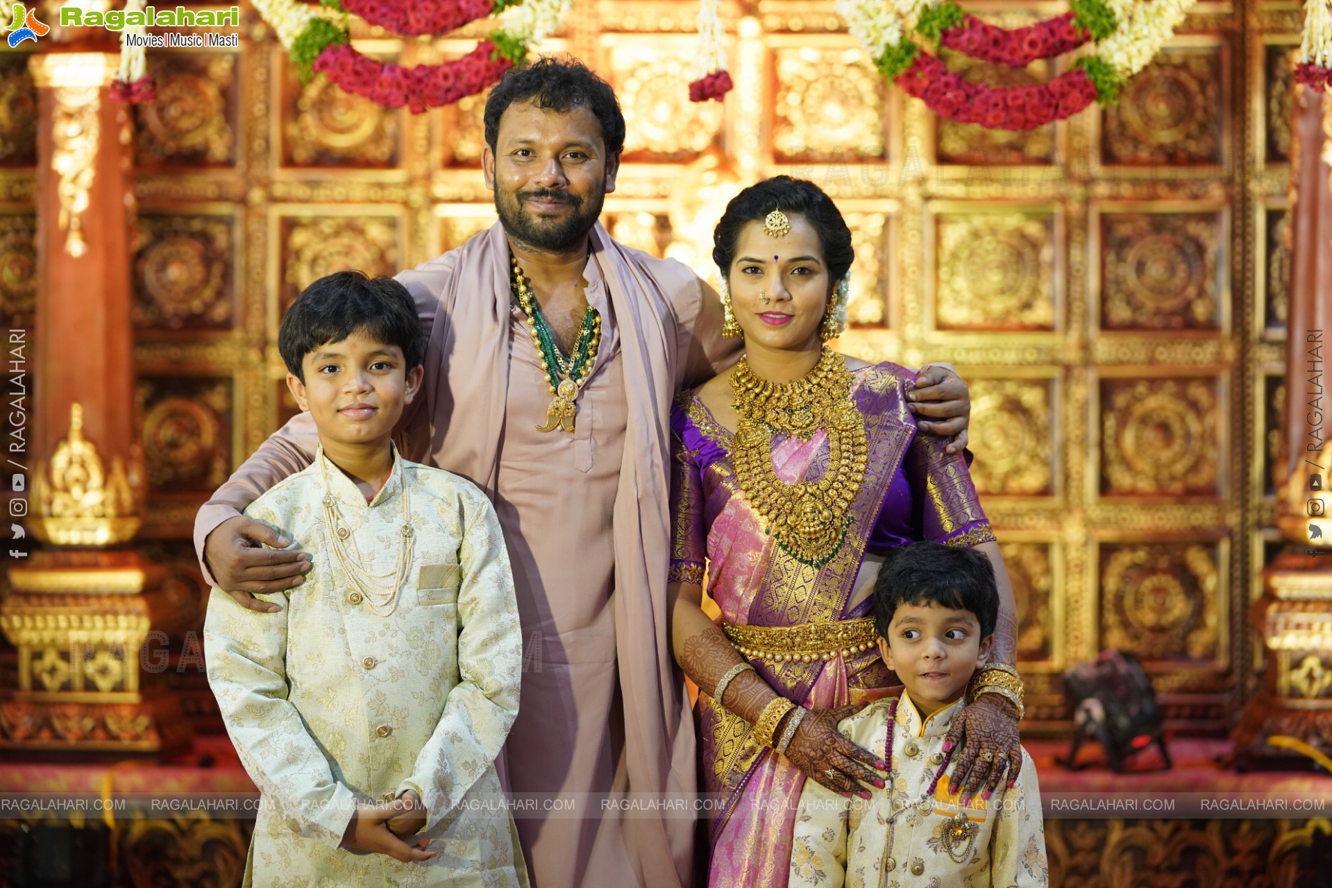 Parepally Madhu Goud's Son Vishal Goud & Shivangi Grand Wedding Ceremony