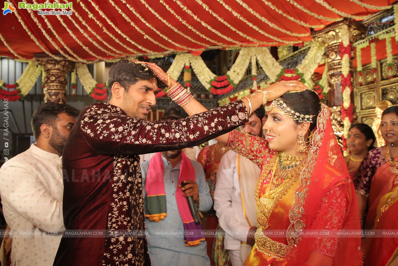 Parepally Madhu Goud's Son Vishal Goud & Shivangi Grand Wedding Ceremony