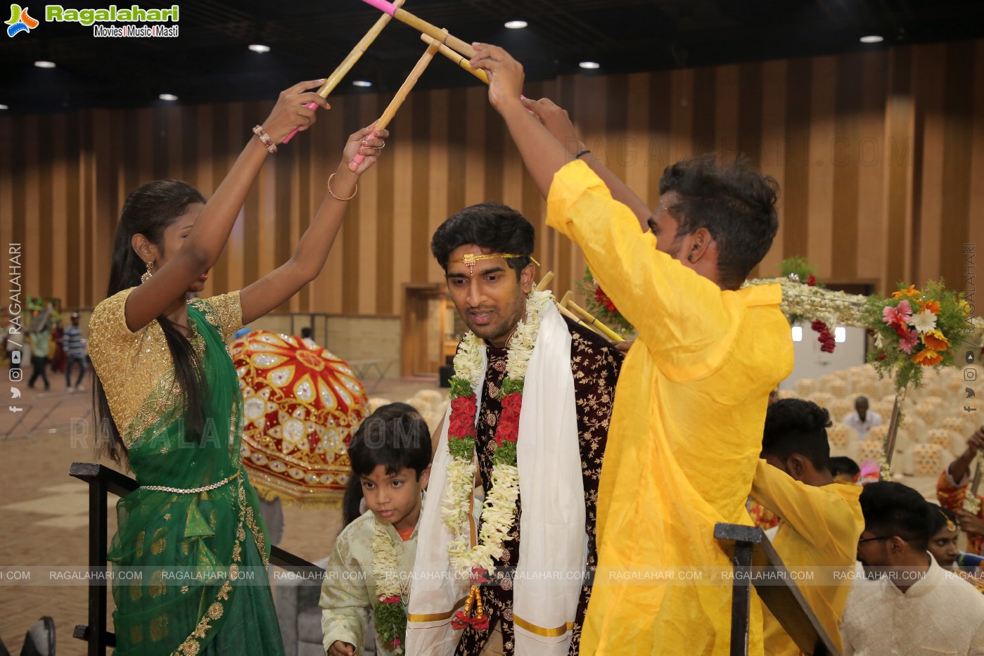 Parepally Madhu Goud's Son Vishal Goud & Shivangi Grand Wedding Ceremony