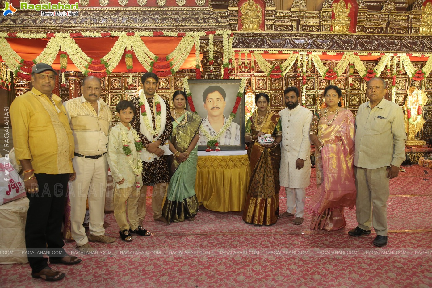 Parepally Madhu Goud's Son Vishal Goud & Shivangi Grand Wedding Ceremony