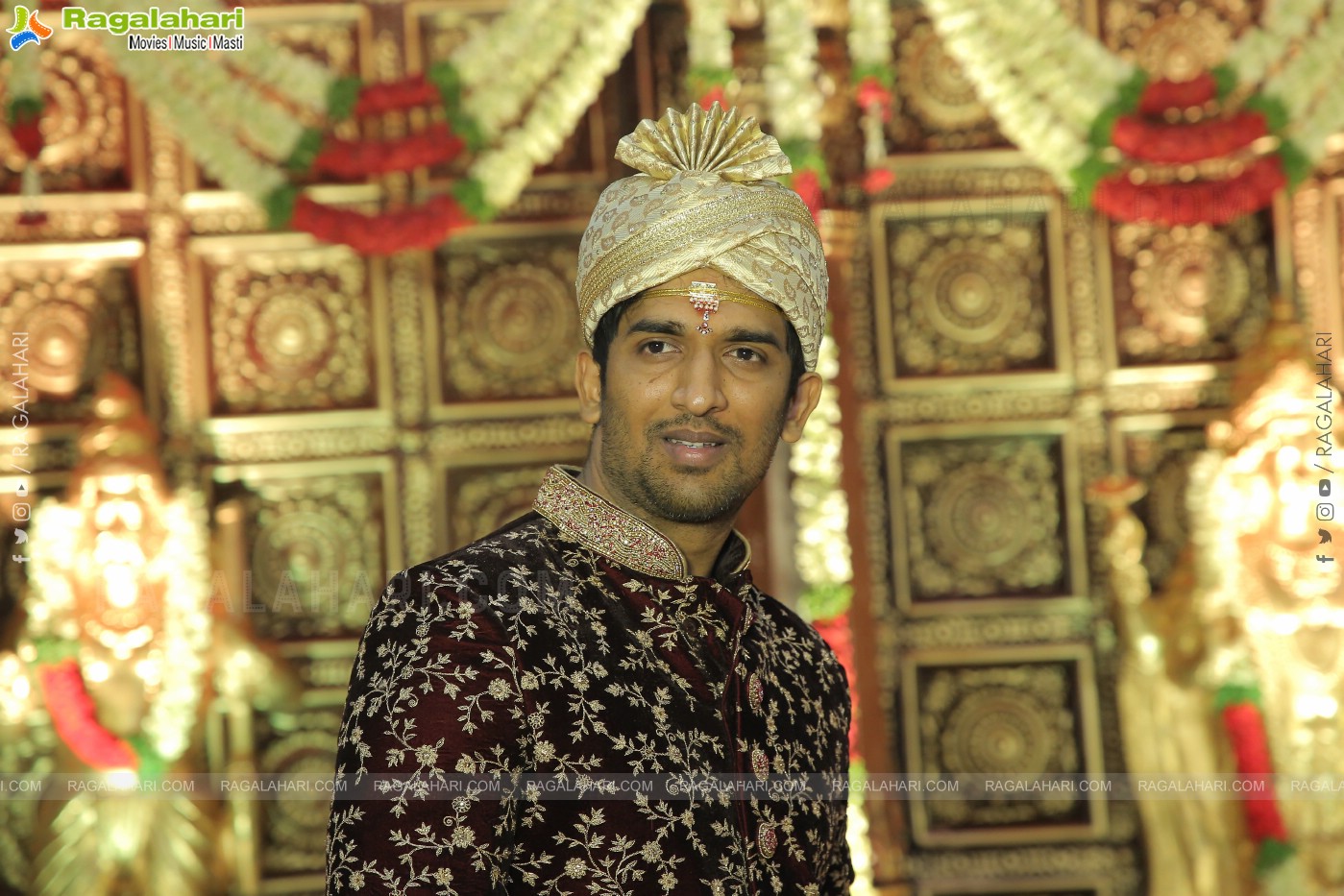 Parepally Madhu Goud's Son Vishal Goud & Shivangi Grand Wedding Ceremony