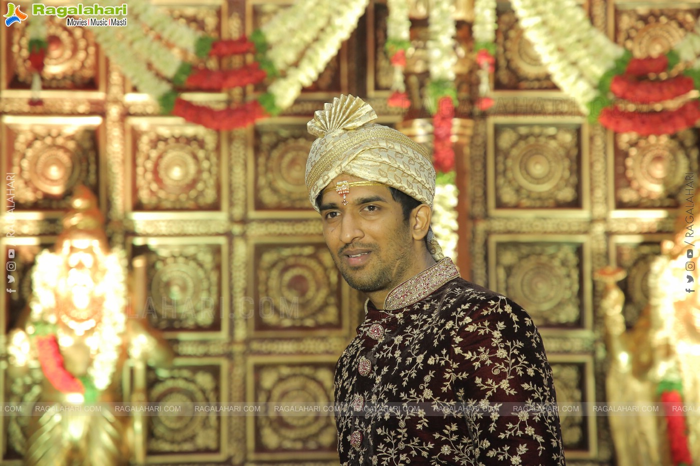 Parepally Madhu Goud's Son Vishal Goud & Shivangi Grand Wedding Ceremony