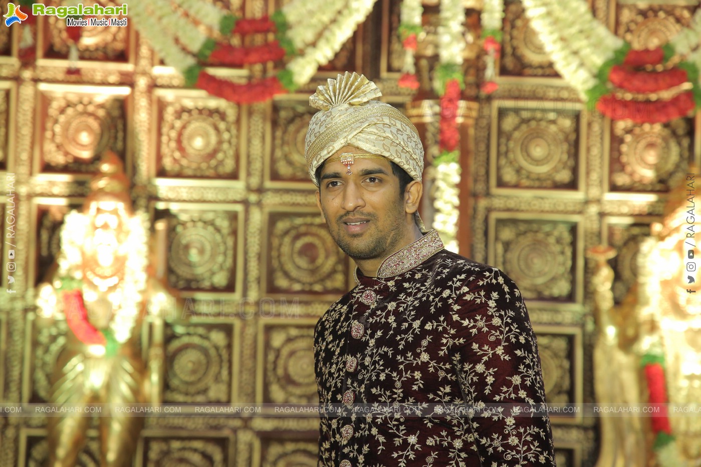 Parepally Madhu Goud's Son Vishal Goud & Shivangi Grand Wedding Ceremony