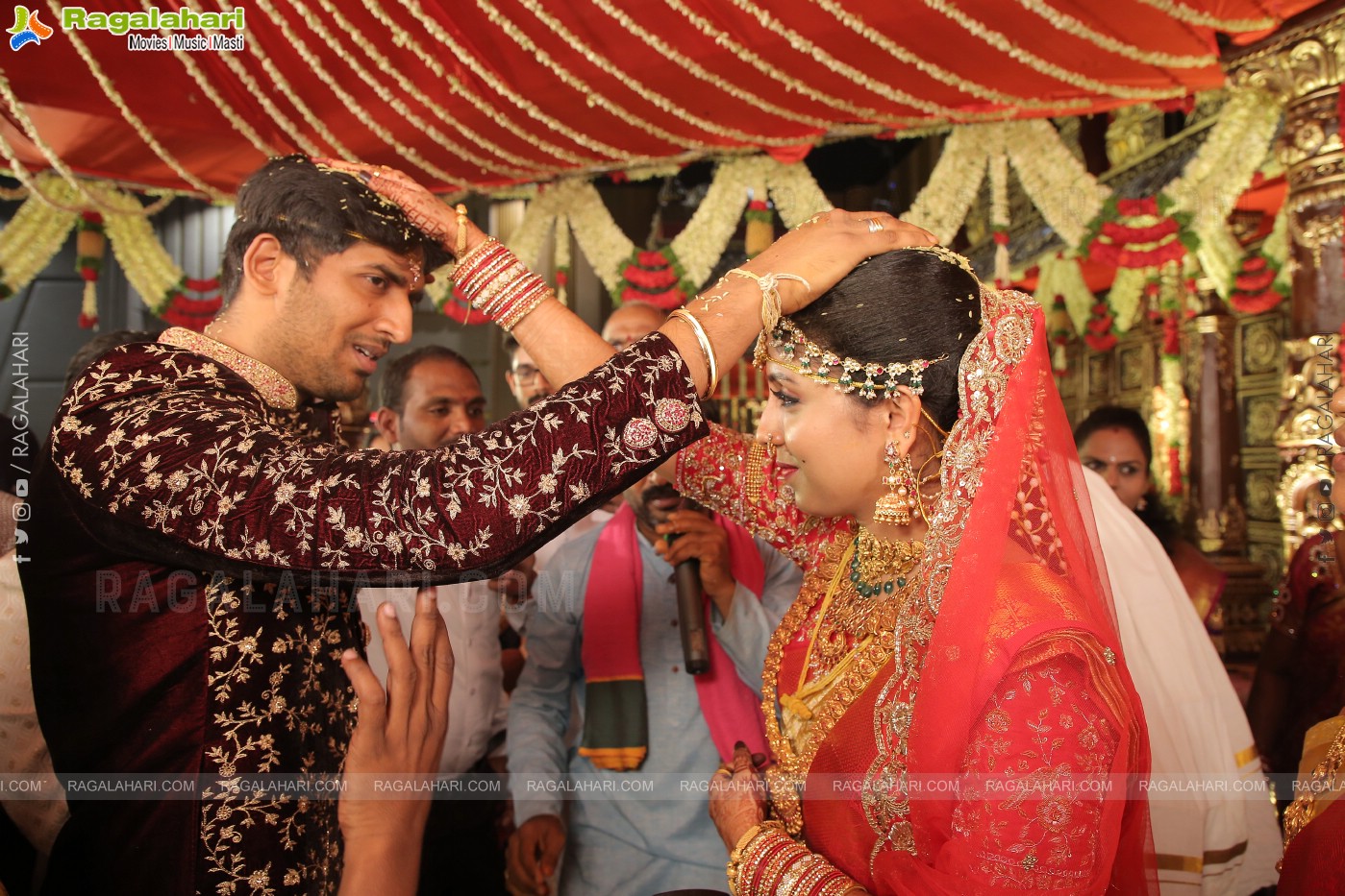 Parepally Madhu Goud's Son Vishal Goud & Shivangi Grand Wedding Ceremony