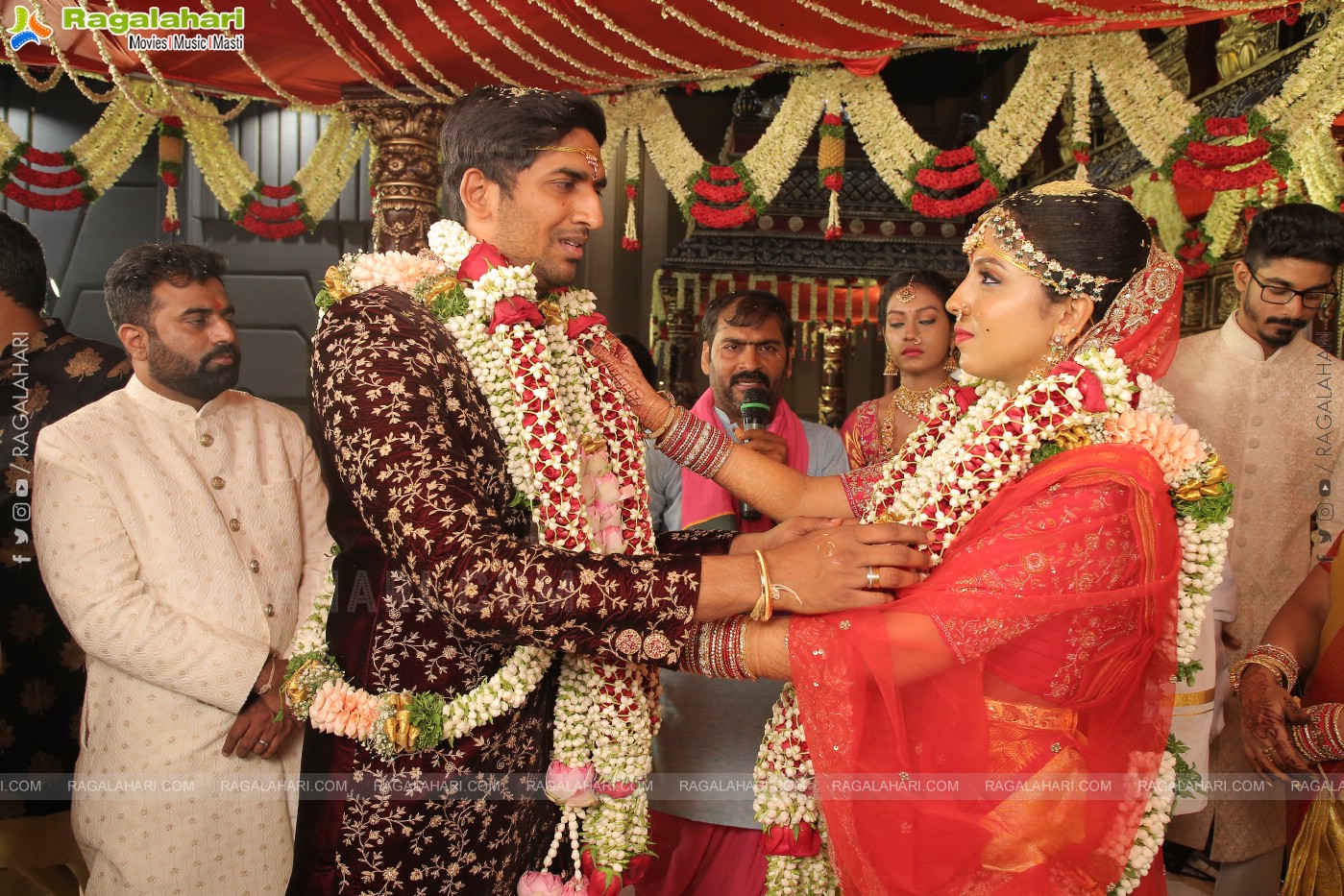 Parepally Madhu Goud's Son Vishal Goud & Shivangi Grand Wedding Ceremony