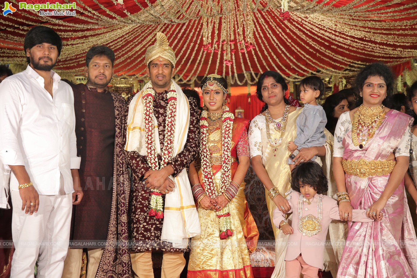 Parepally Madhu Goud's Son Vishal Goud & Shivangi Grand Wedding Ceremony