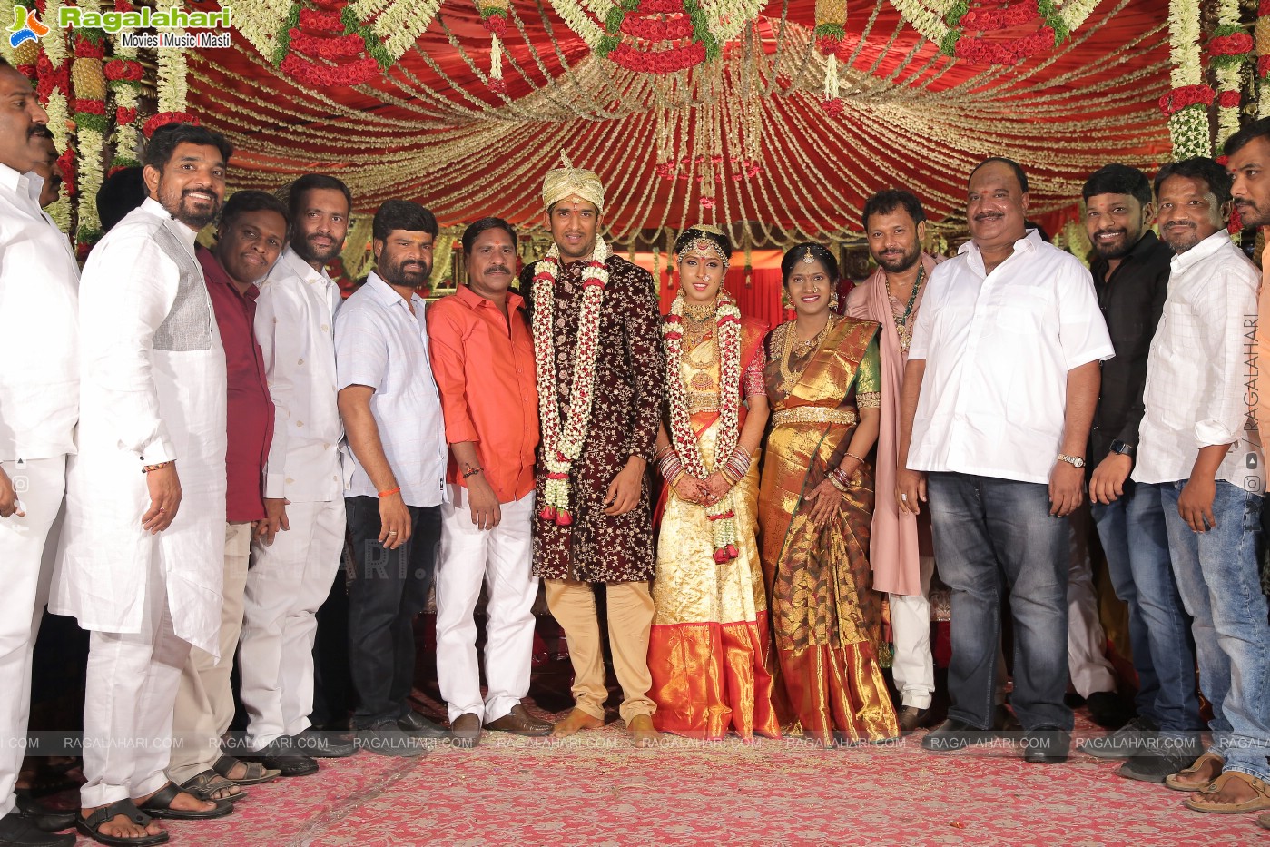 Parepally Madhu Goud's Son Vishal Goud & Shivangi Grand Wedding Ceremony