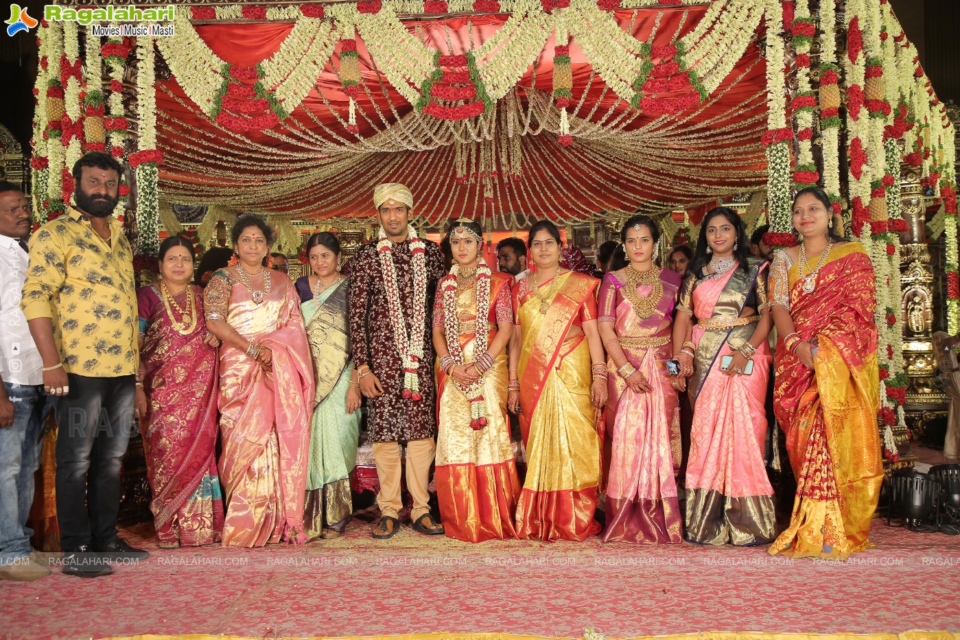 Parepally Madhu Goud's Son Vishal Goud & Shivangi Grand Wedding Ceremony