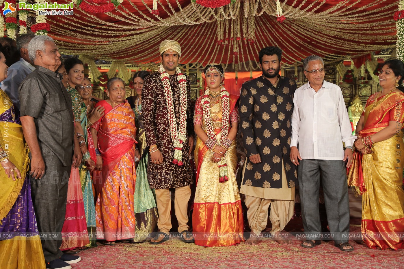 Parepally Madhu Goud's Son Vishal Goud & Shivangi Grand Wedding Ceremony