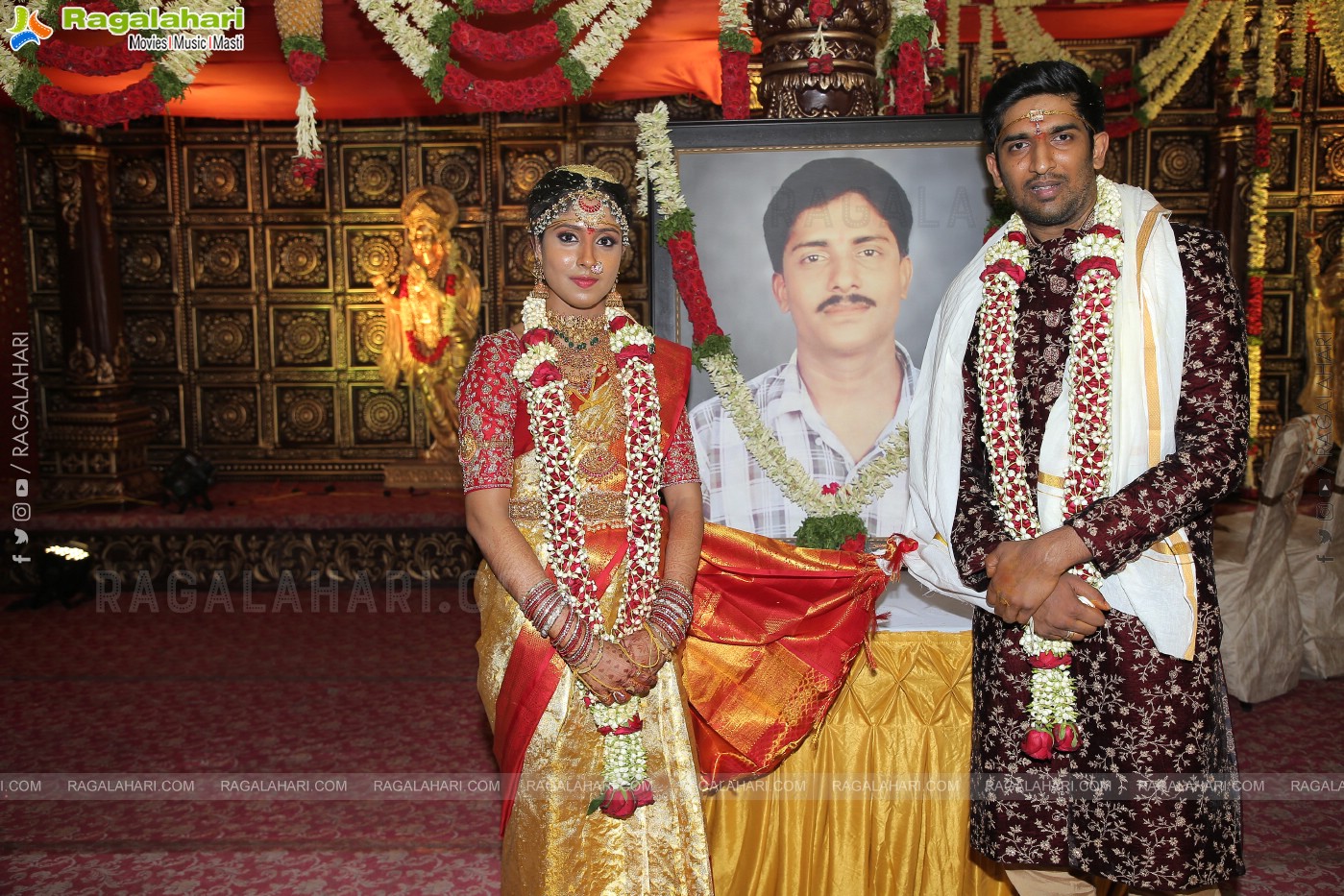 Parepally Madhu Goud's Son Vishal Goud & Shivangi Grand Wedding Ceremony