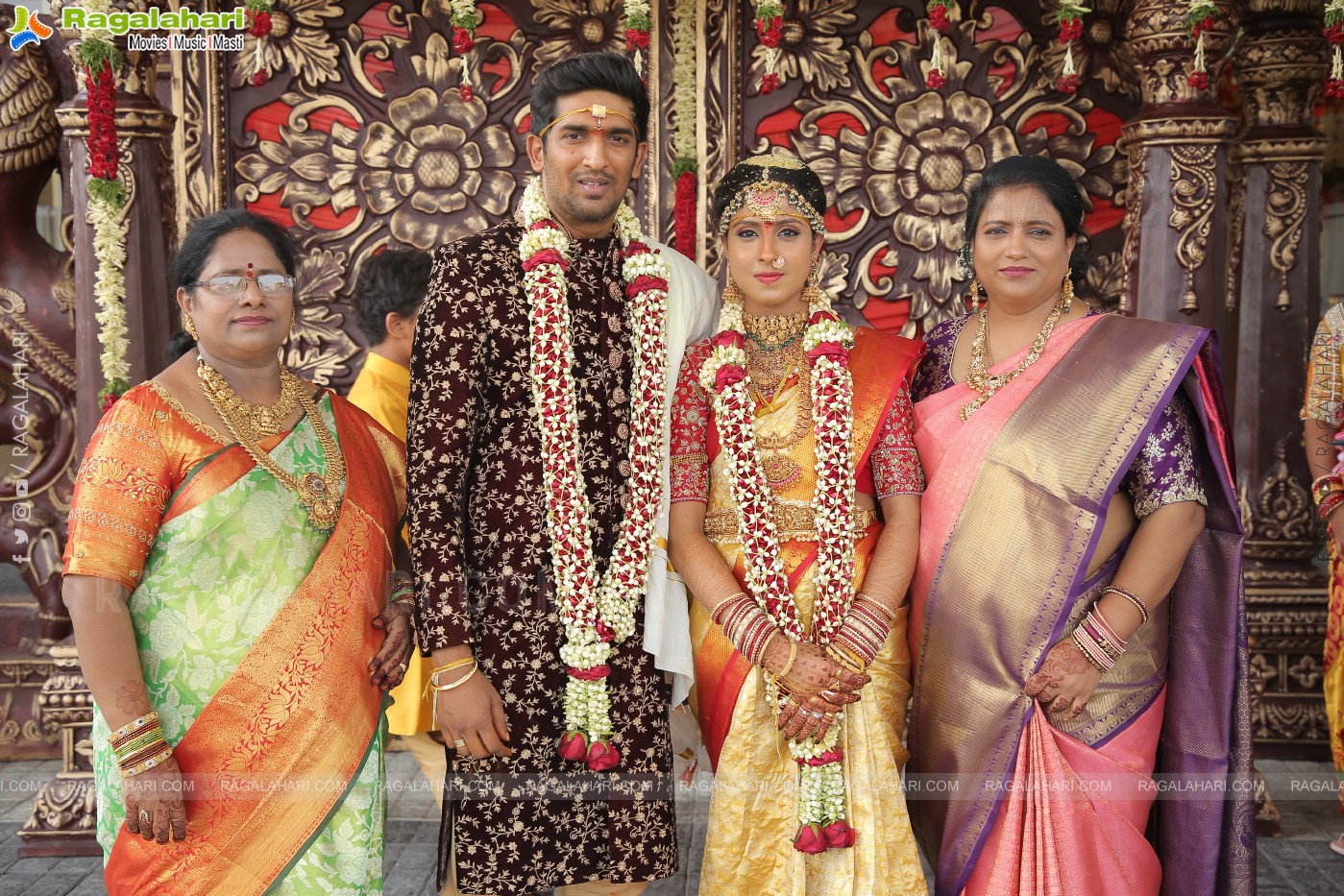 Parepally Madhu Goud's Son Vishal Goud & Shivangi Grand Wedding Ceremony