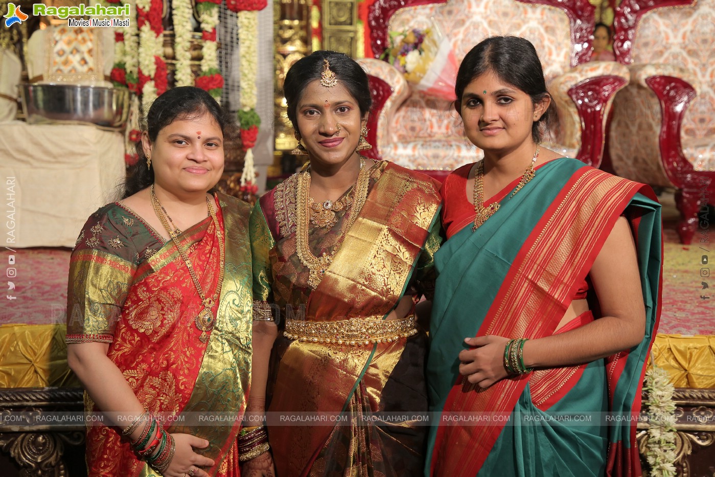 Parepally Madhu Goud's Son Vishal Goud & Shivangi Grand Wedding Ceremony