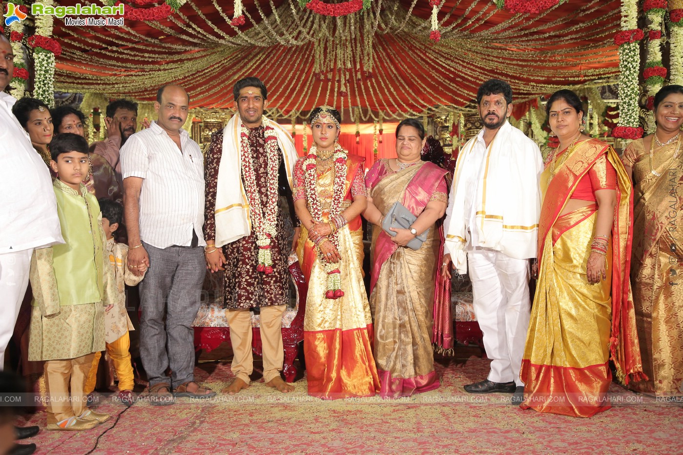 Parepally Madhu Goud's Son Vishal Goud & Shivangi Grand Wedding Ceremony