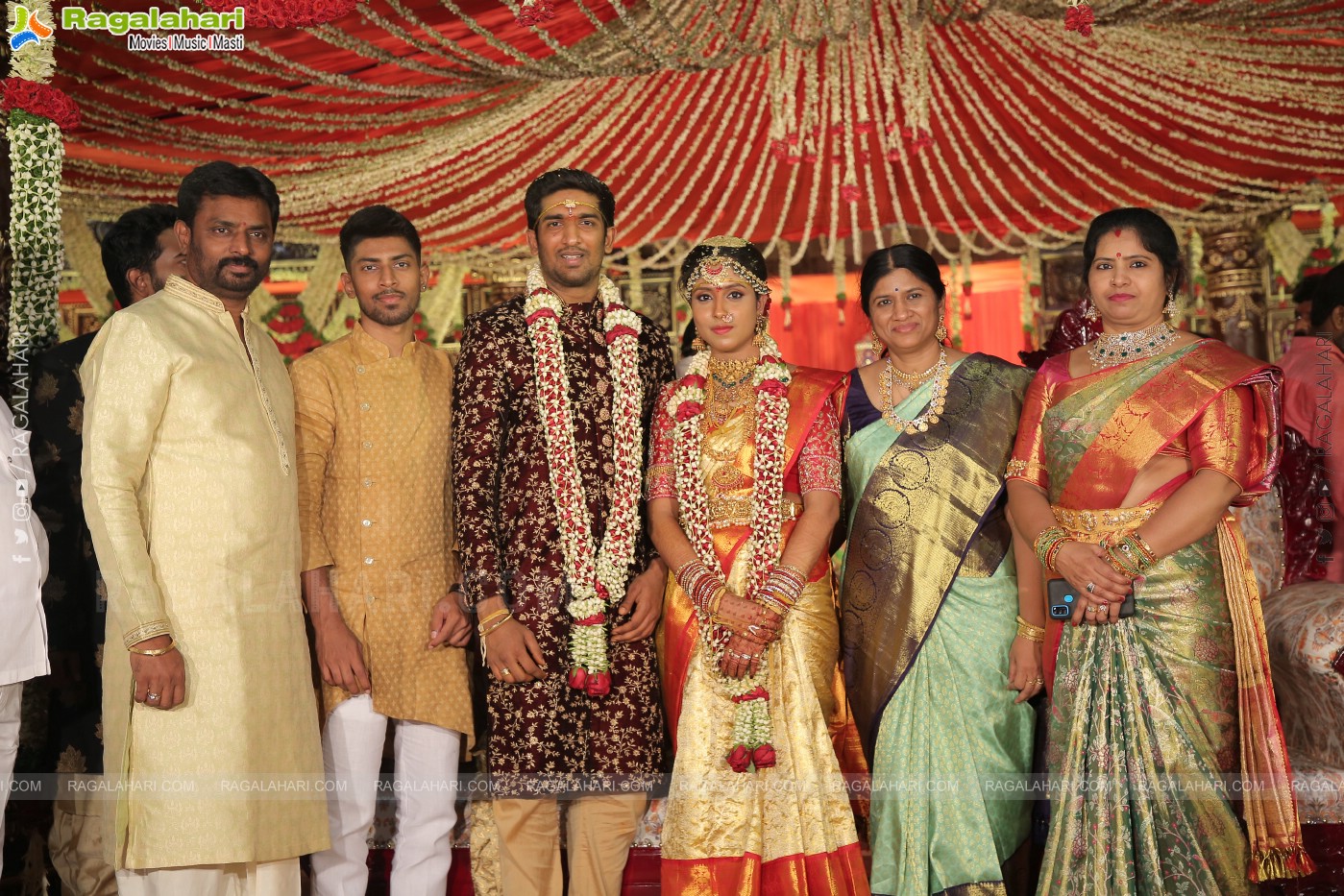 Parepally Madhu Goud's Son Vishal Goud & Shivangi Grand Wedding Ceremony