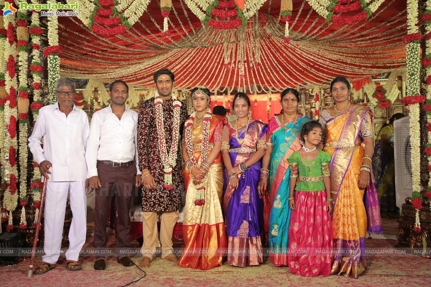 Parepally Madhu Goud's Son Vishal Goud & Shivangi Grand Wedding Ceremony