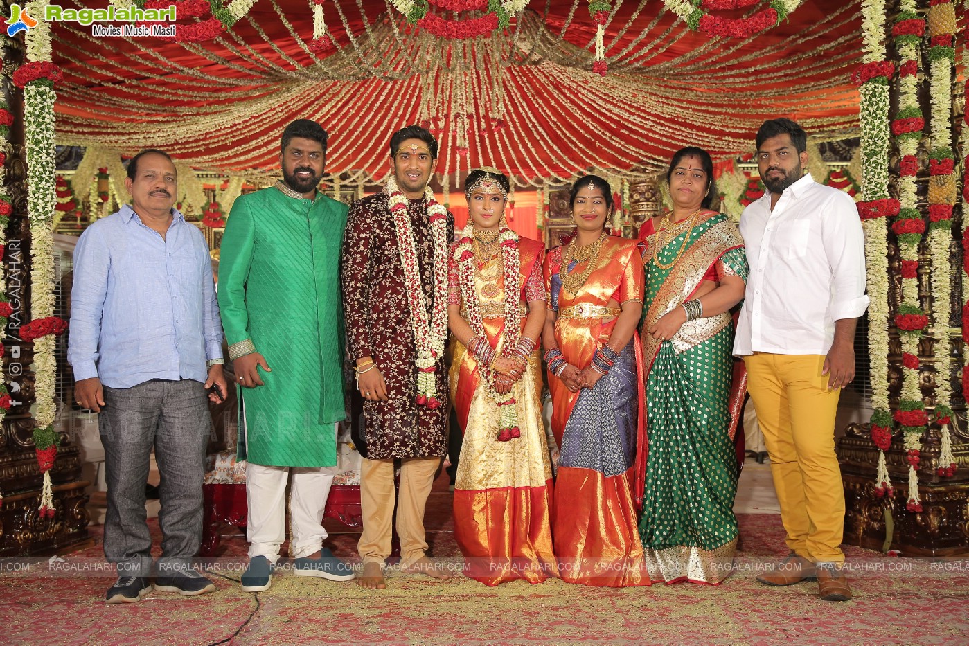 Parepally Madhu Goud's Son Vishal Goud & Shivangi Grand Wedding Ceremony