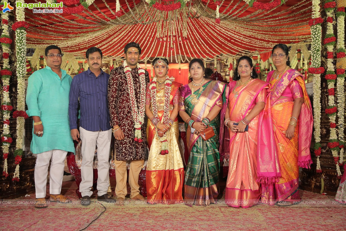 Parepally Madhu Goud's Son Vishal Goud & Shivangi Grand Wedding Ceremony