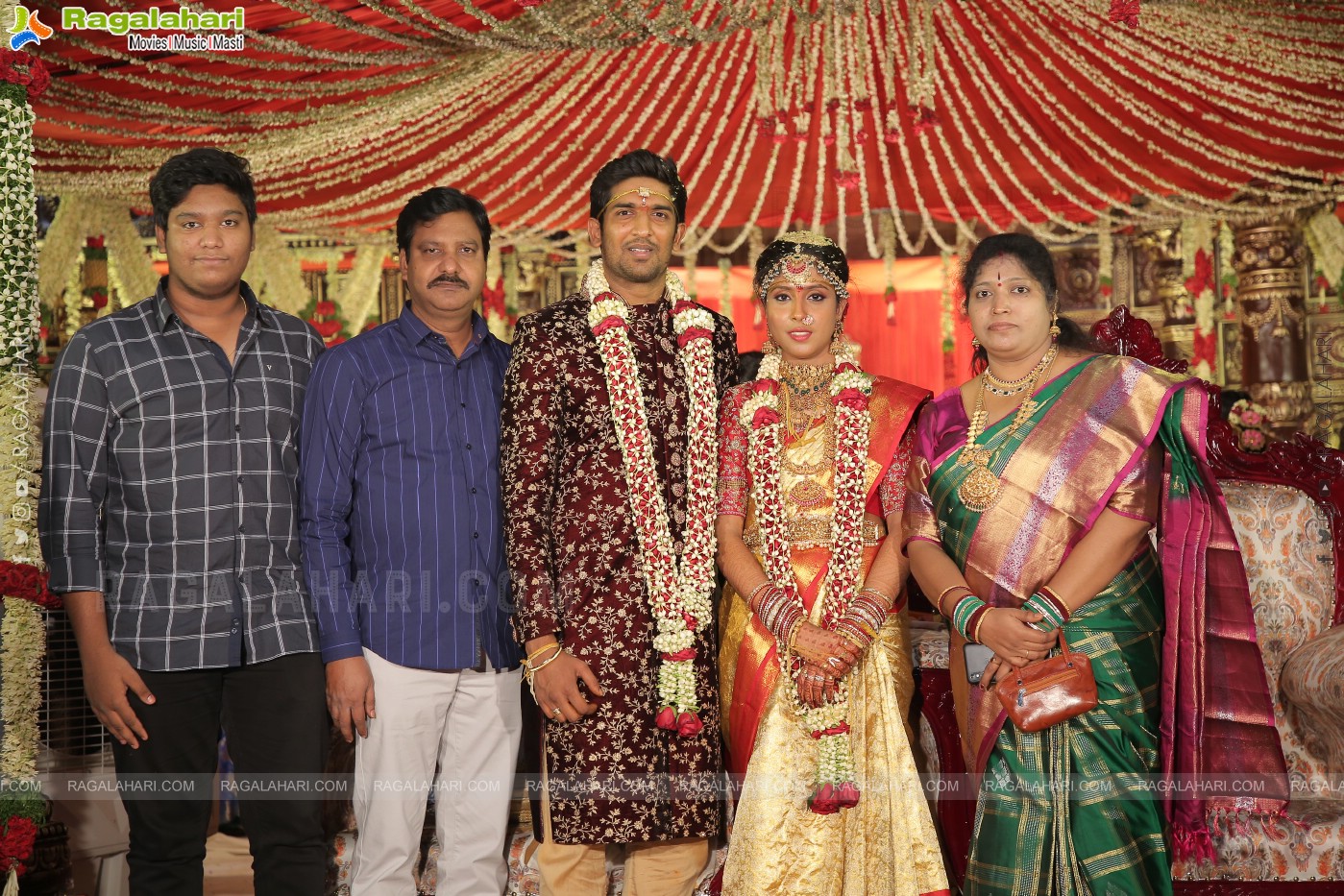 Parepally Madhu Goud's Son Vishal Goud & Shivangi Grand Wedding Ceremony