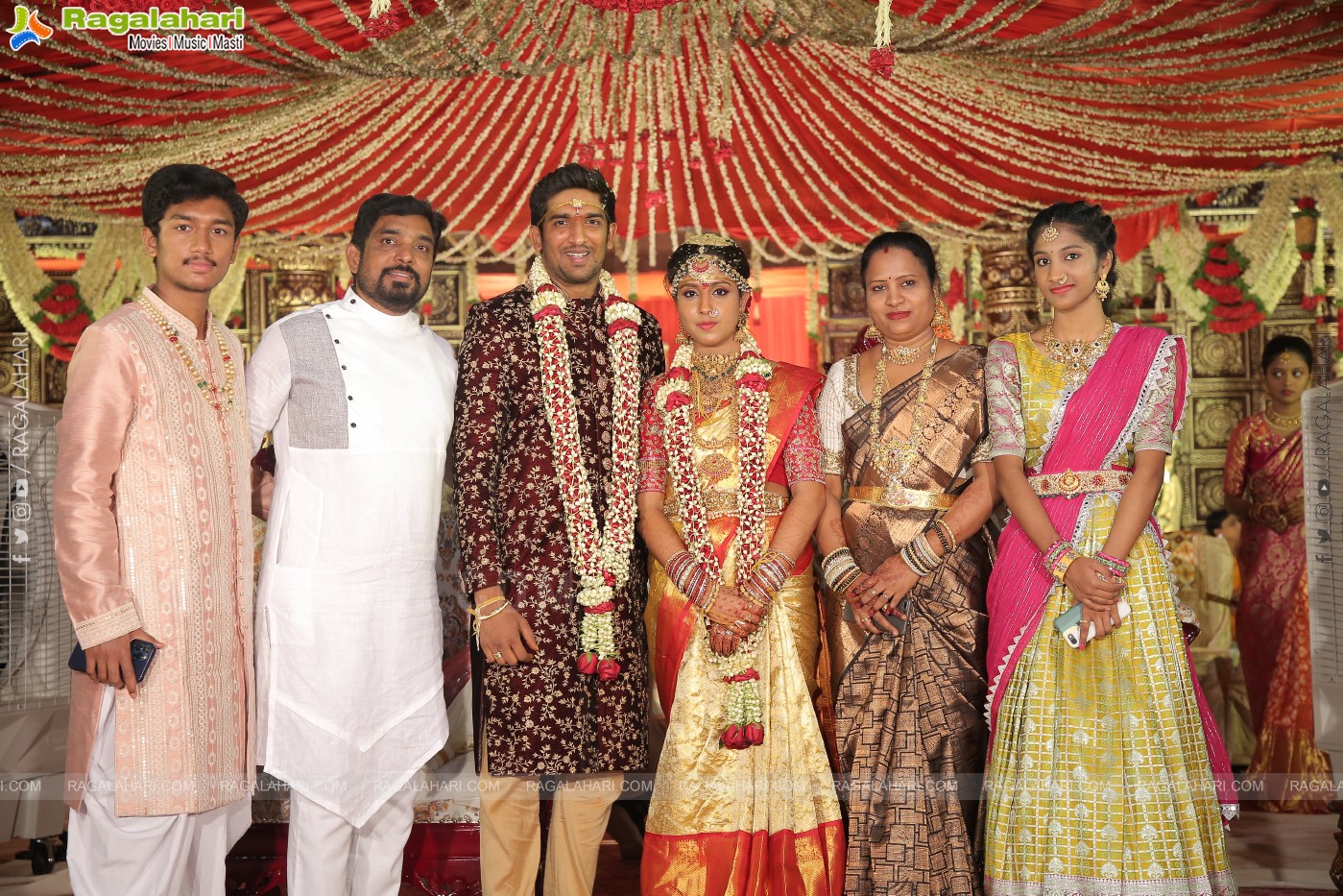 Parepally Madhu Goud's Son Vishal Goud & Shivangi Grand Wedding Ceremony