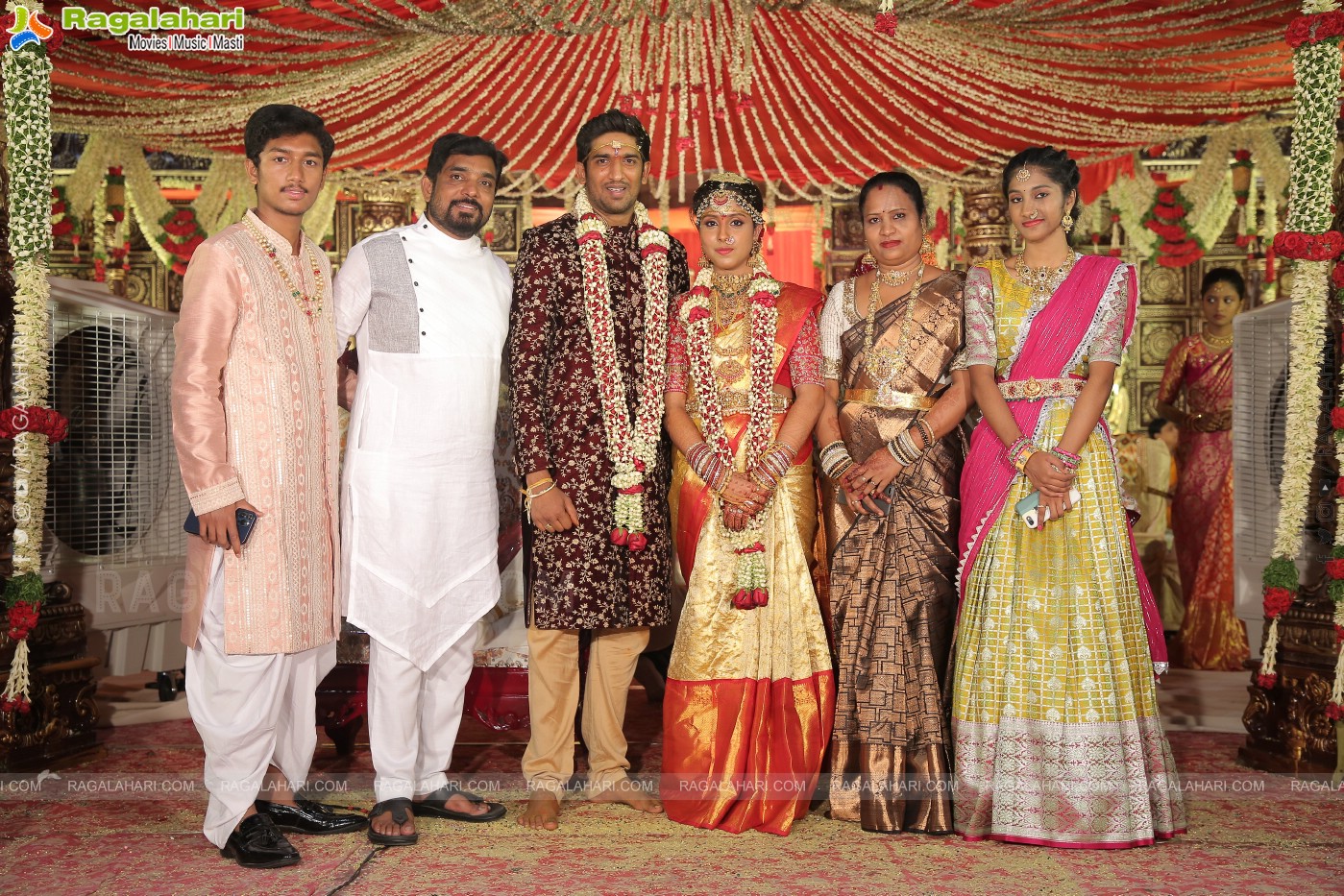 Parepally Madhu Goud's Son Vishal Goud & Shivangi Grand Wedding Ceremony