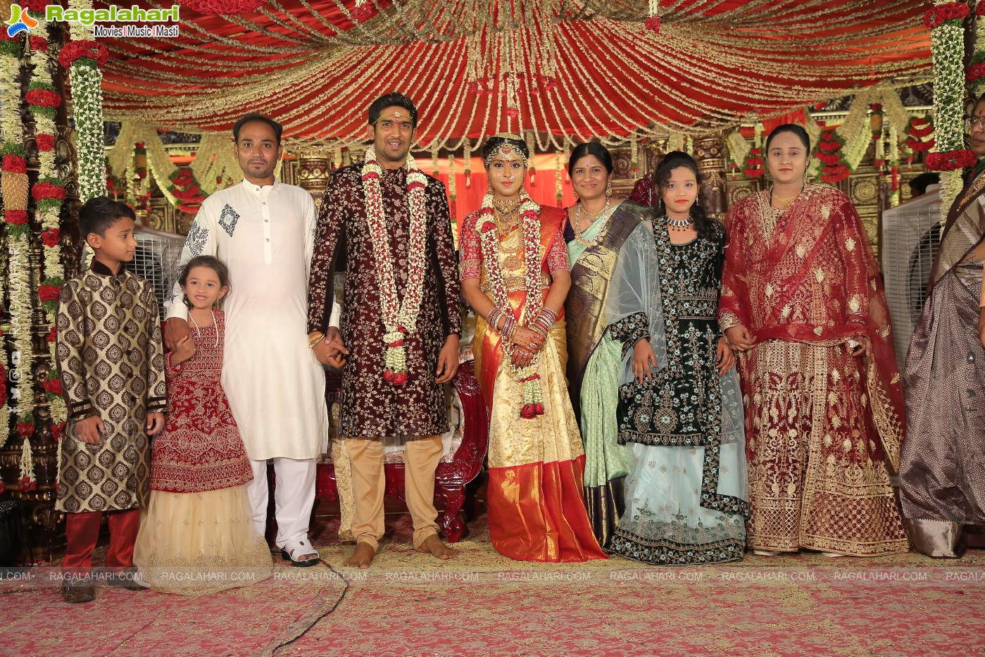 Parepally Madhu Goud's Son Vishal Goud & Shivangi Grand Wedding Ceremony