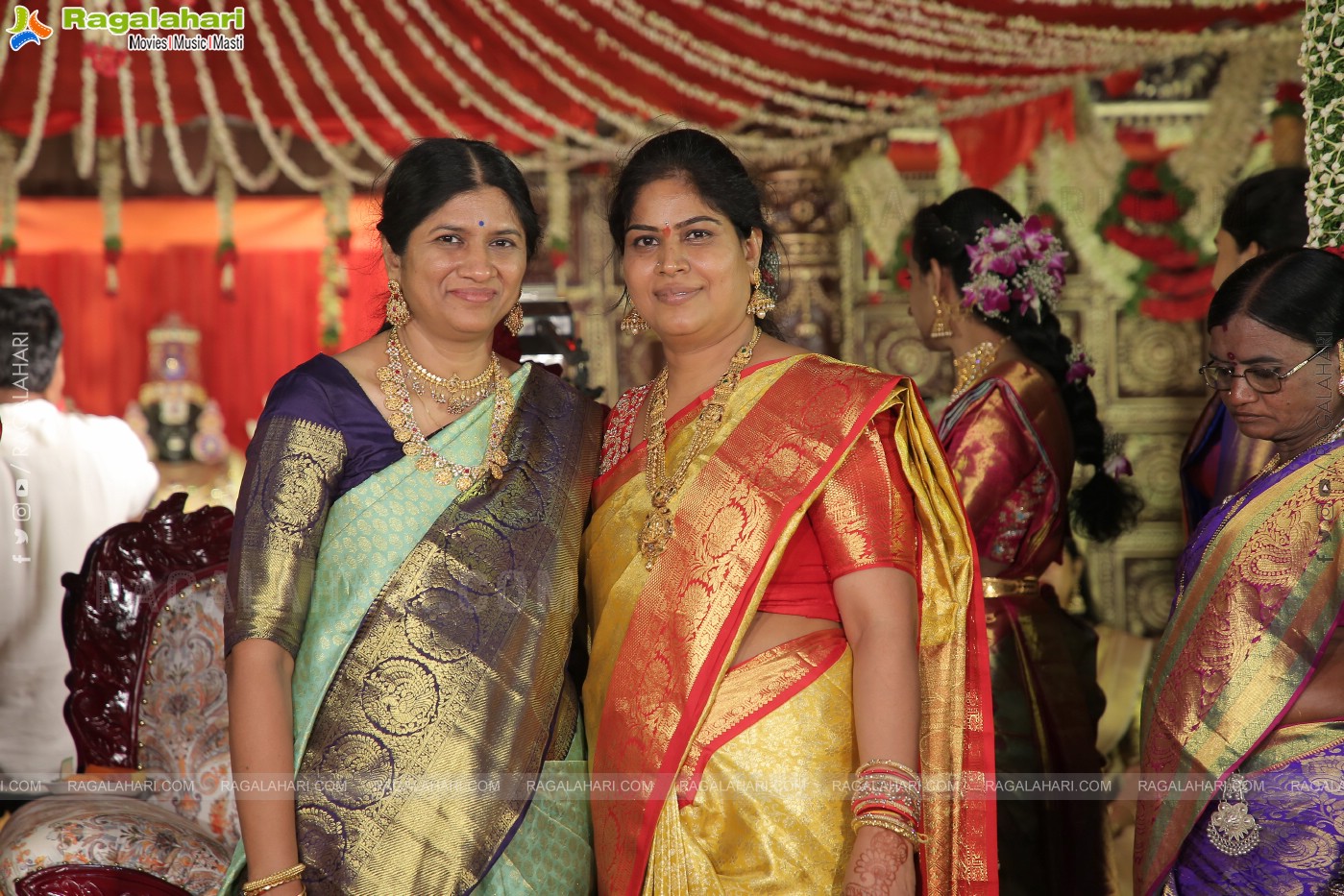 Parepally Madhu Goud's Son Vishal Goud & Shivangi Grand Wedding Ceremony