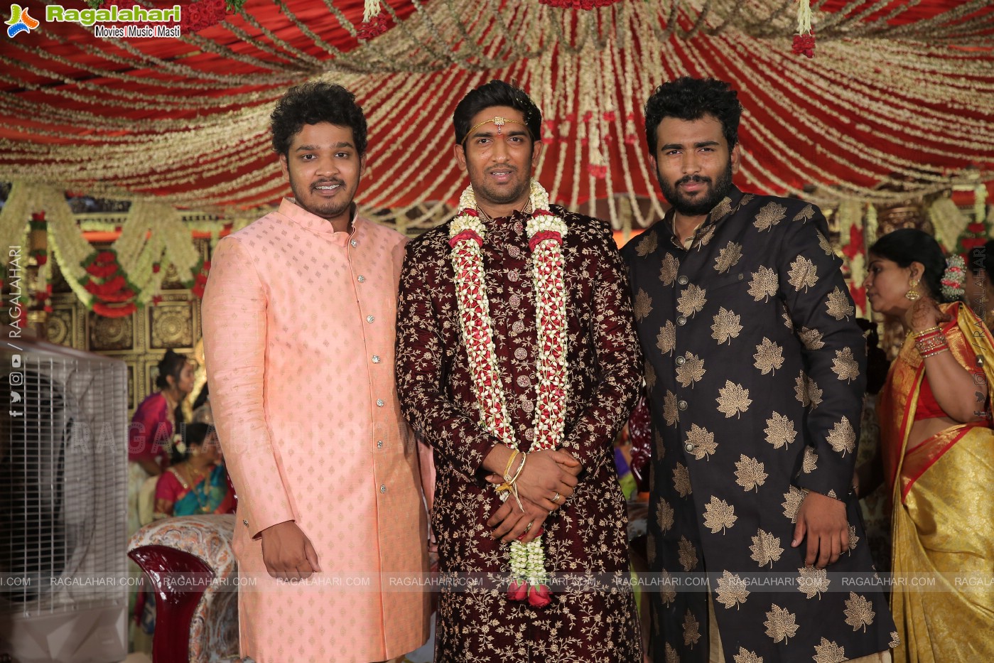 Parepally Madhu Goud's Son Vishal Goud & Shivangi Grand Wedding Ceremony