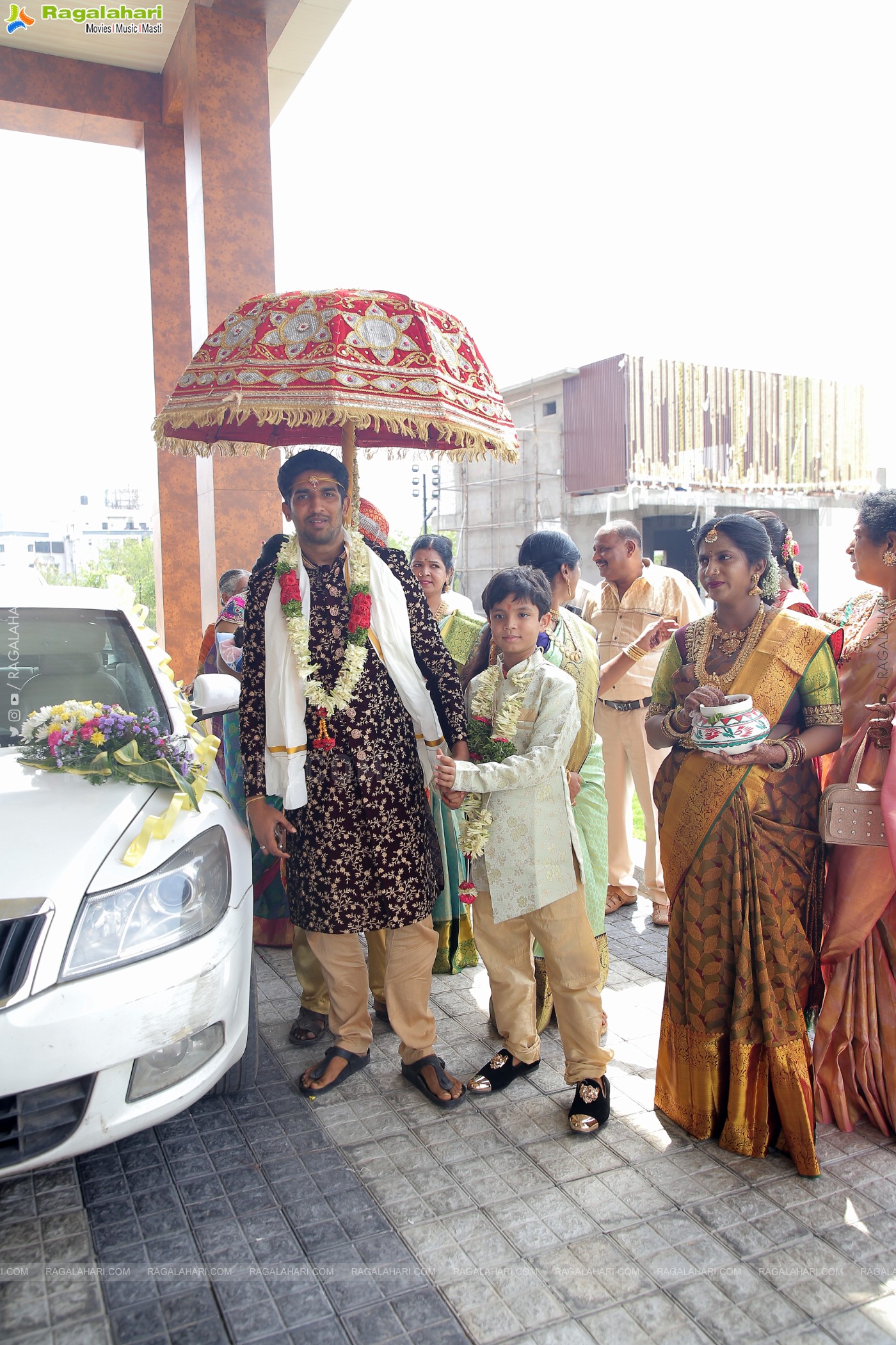 Parepally Madhu Goud's Son Vishal Goud & Shivangi Grand Wedding Ceremony