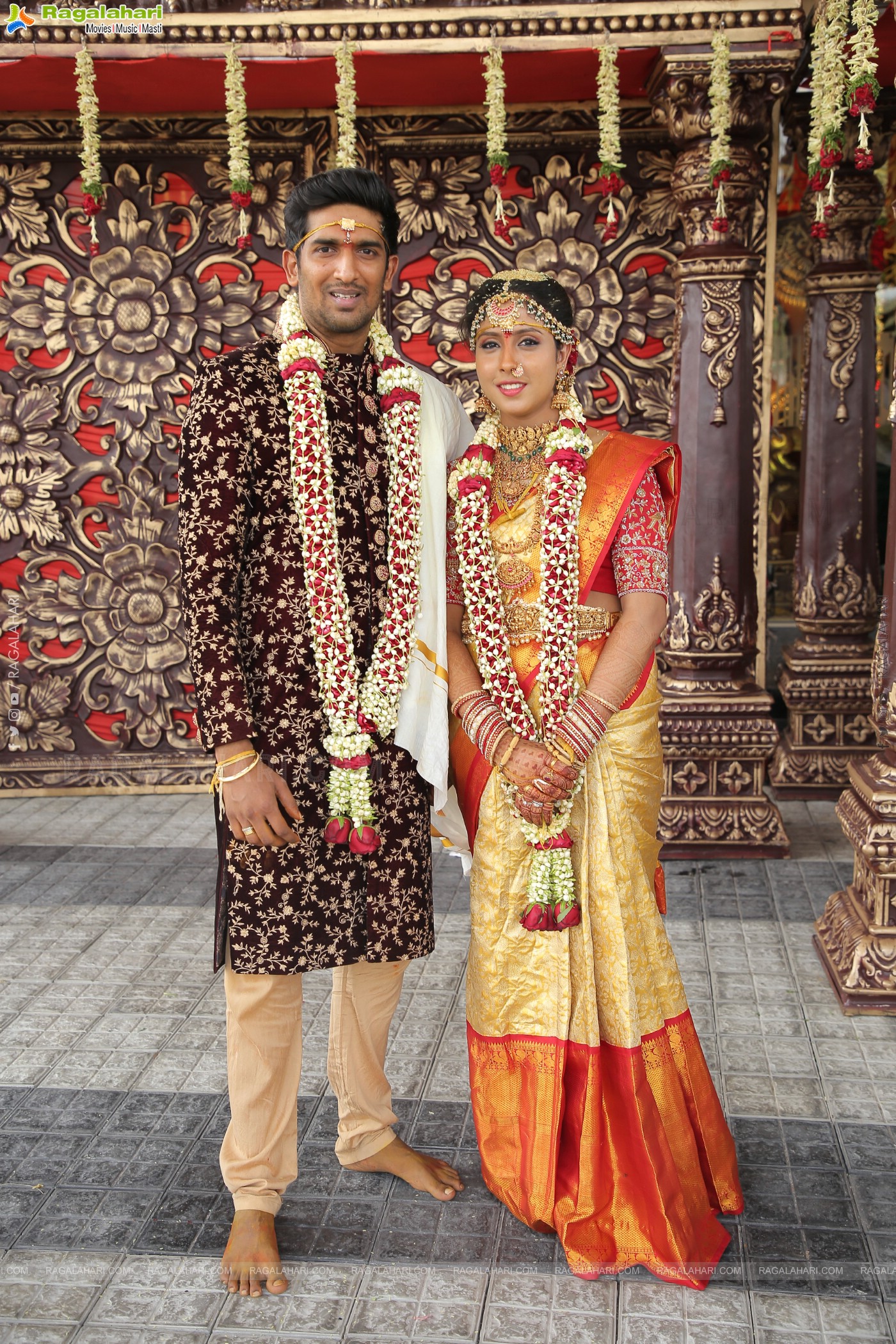 Parepally Madhu Goud's Son Vishal Goud & Shivangi Grand Wedding Ceremony